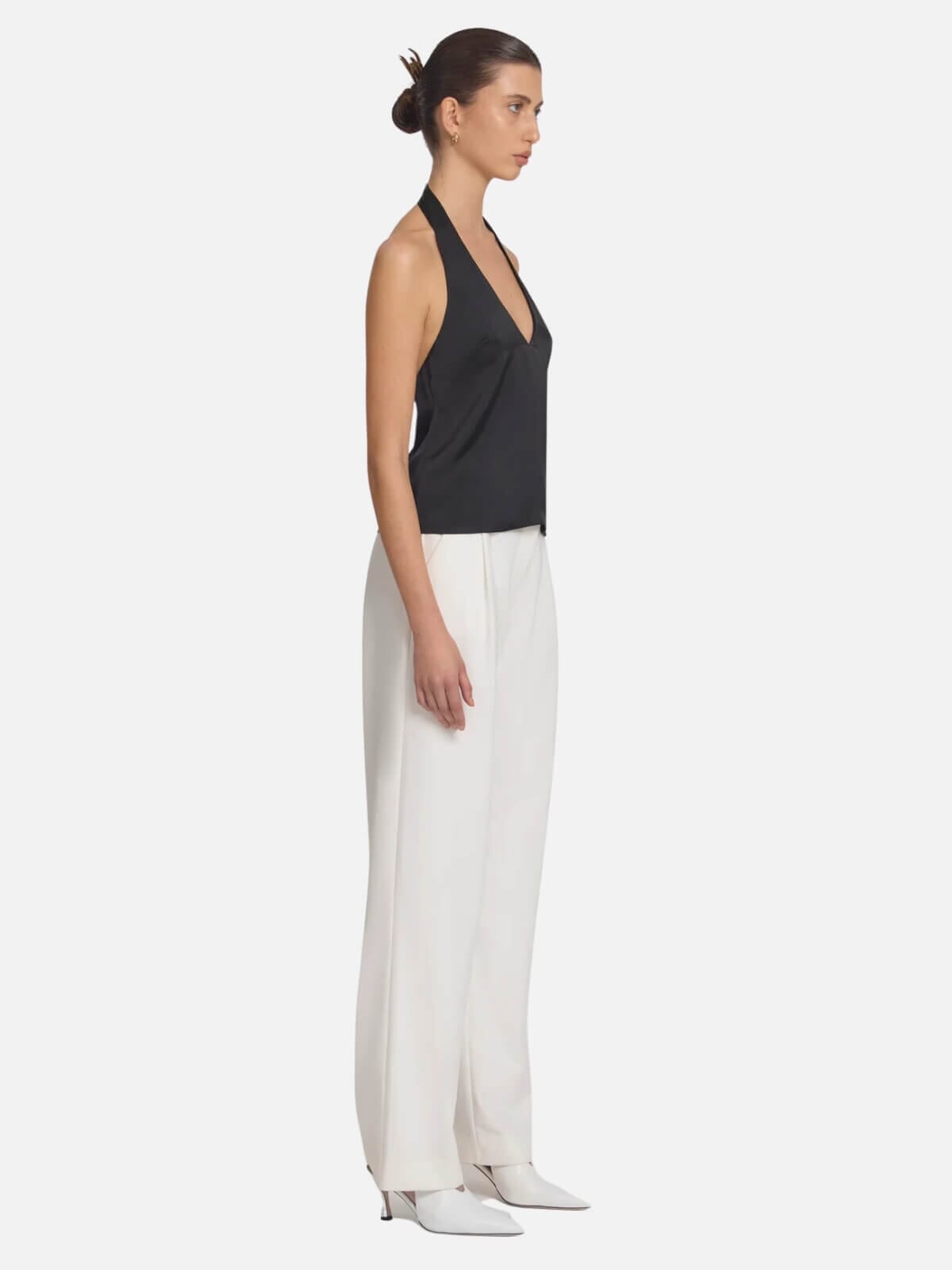 Evian Halter Top - Black Tops Viktoria & Woods