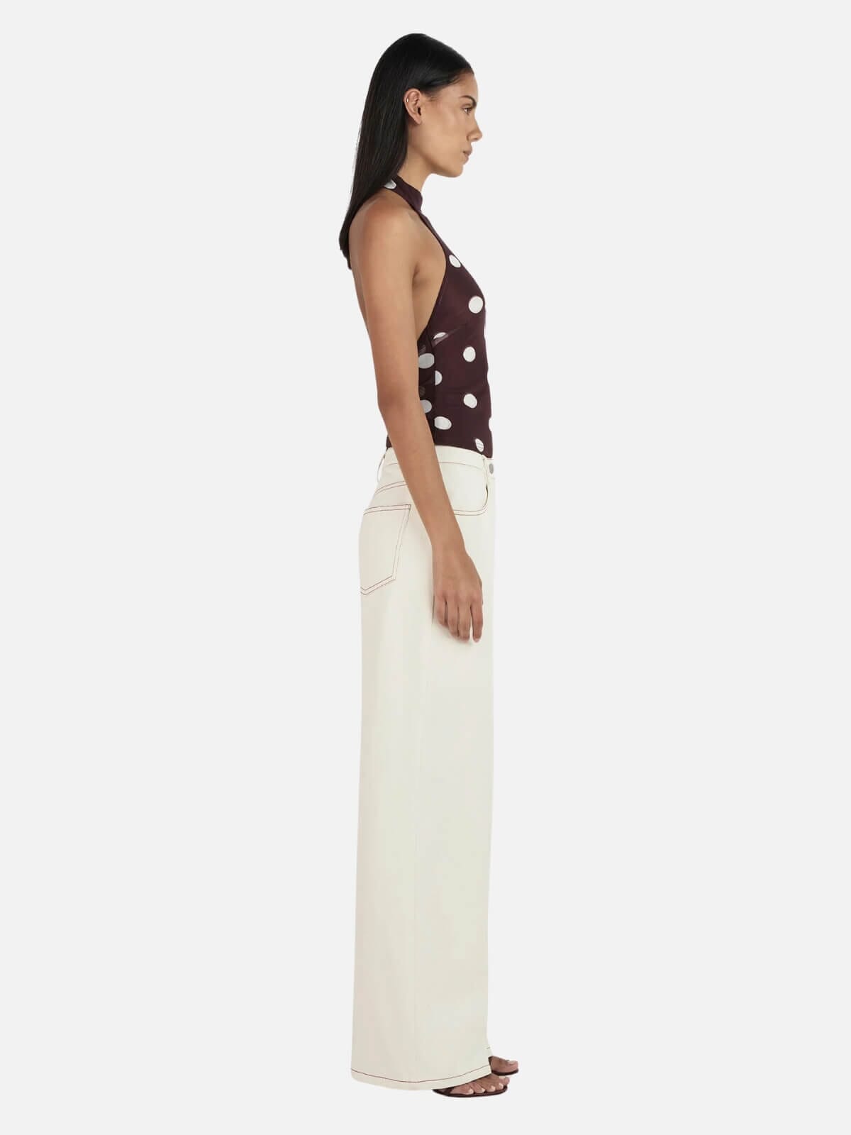 Nola Halter Top - Pinot Polka Tops Ownley