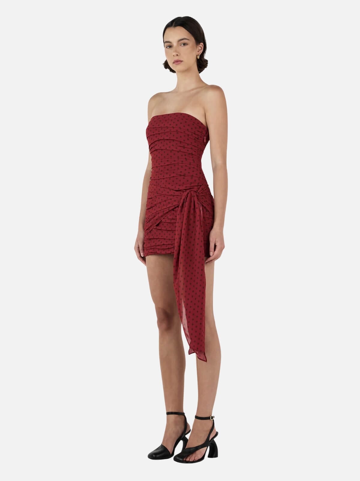 Mecah Mini Dress - Samba Polka Dresses & Jumpsuits Hansen and Gretel
