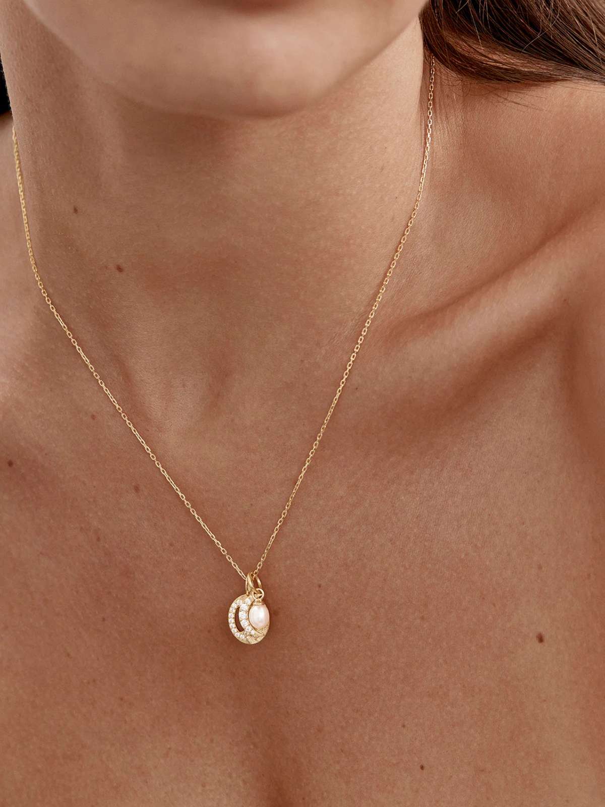 18k Gold Plated Celestial Skies Necklace
