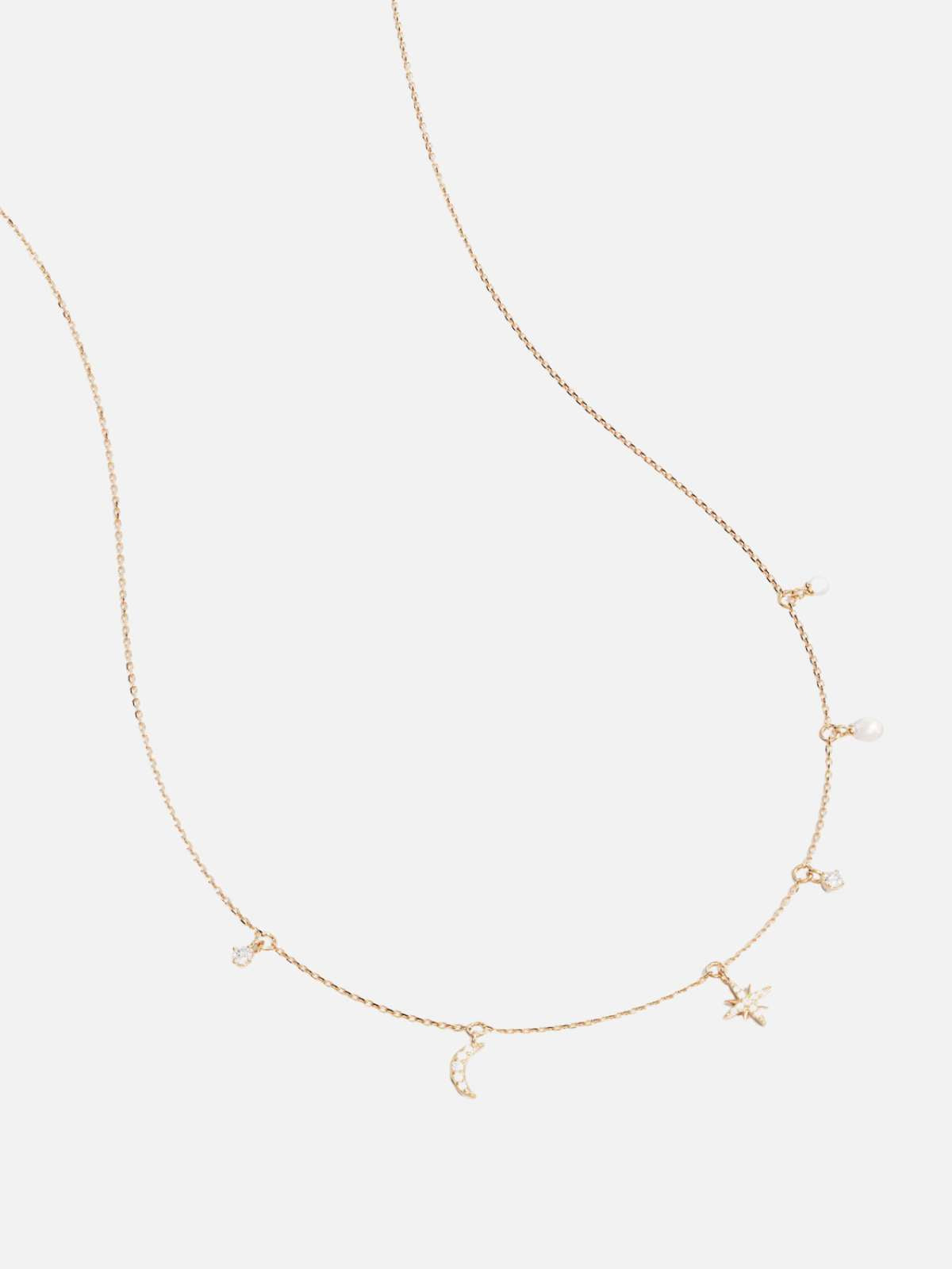 18k Gold Vermeil Celestial Skies Charm Choker