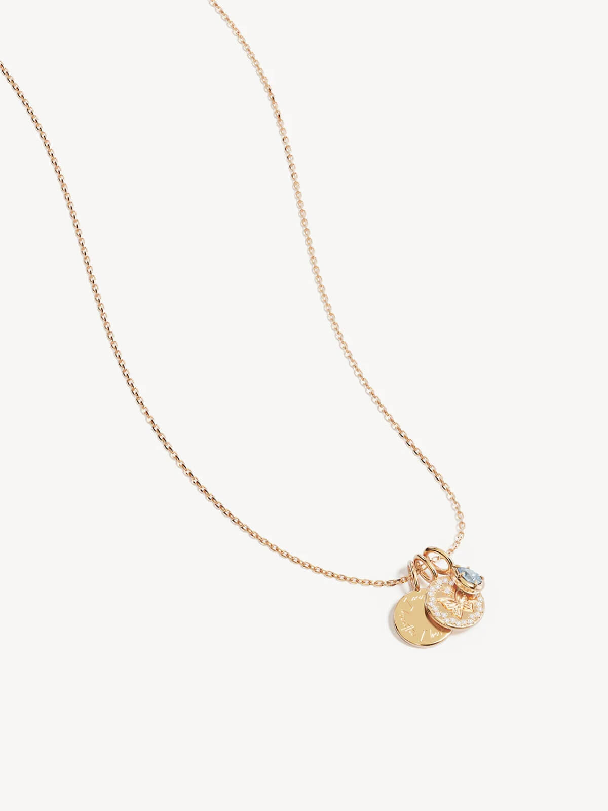 18k Gold Vermeil With Freedom I Become Necklace