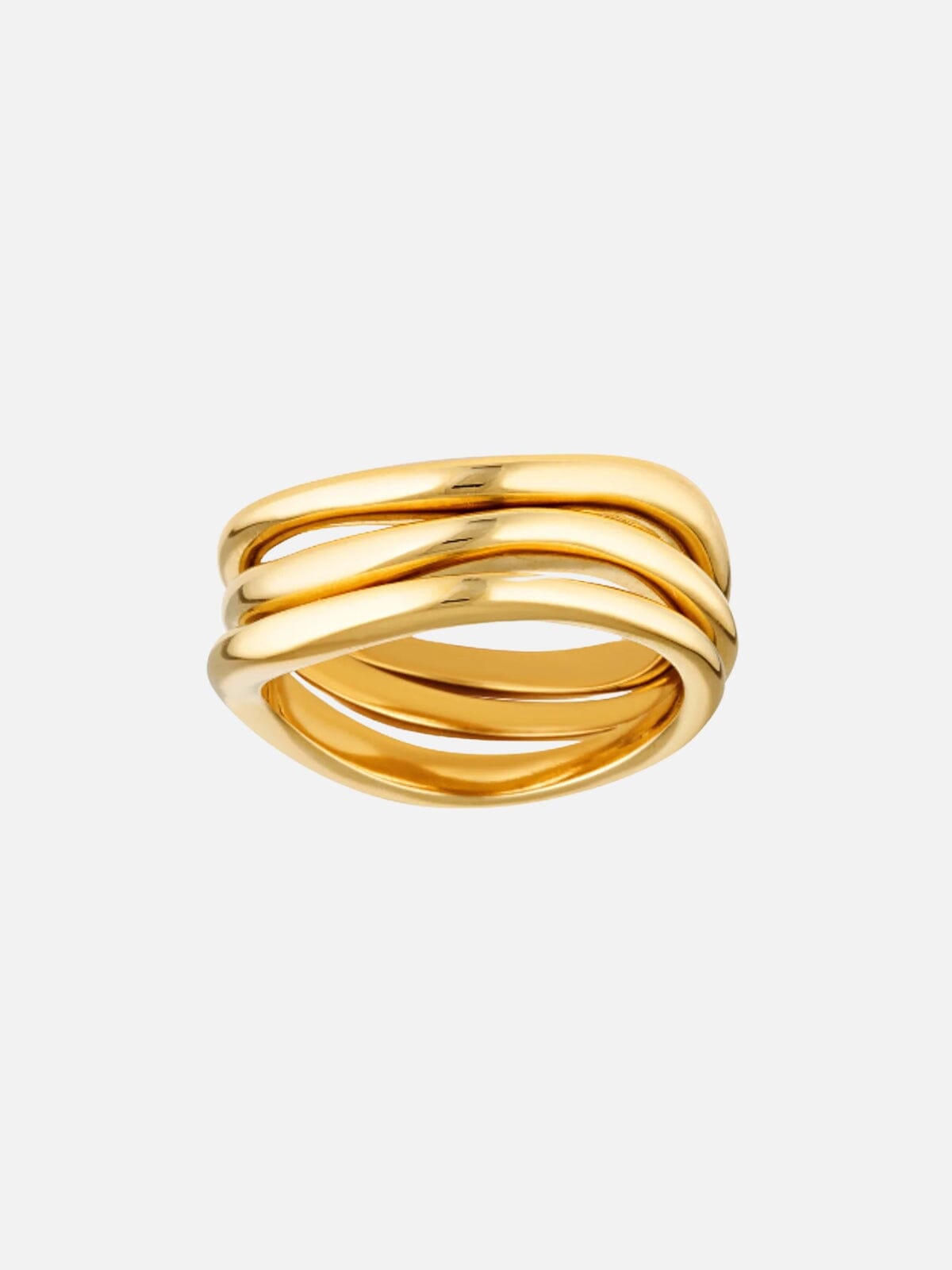 Triple Wave Ring Set Rings Porter