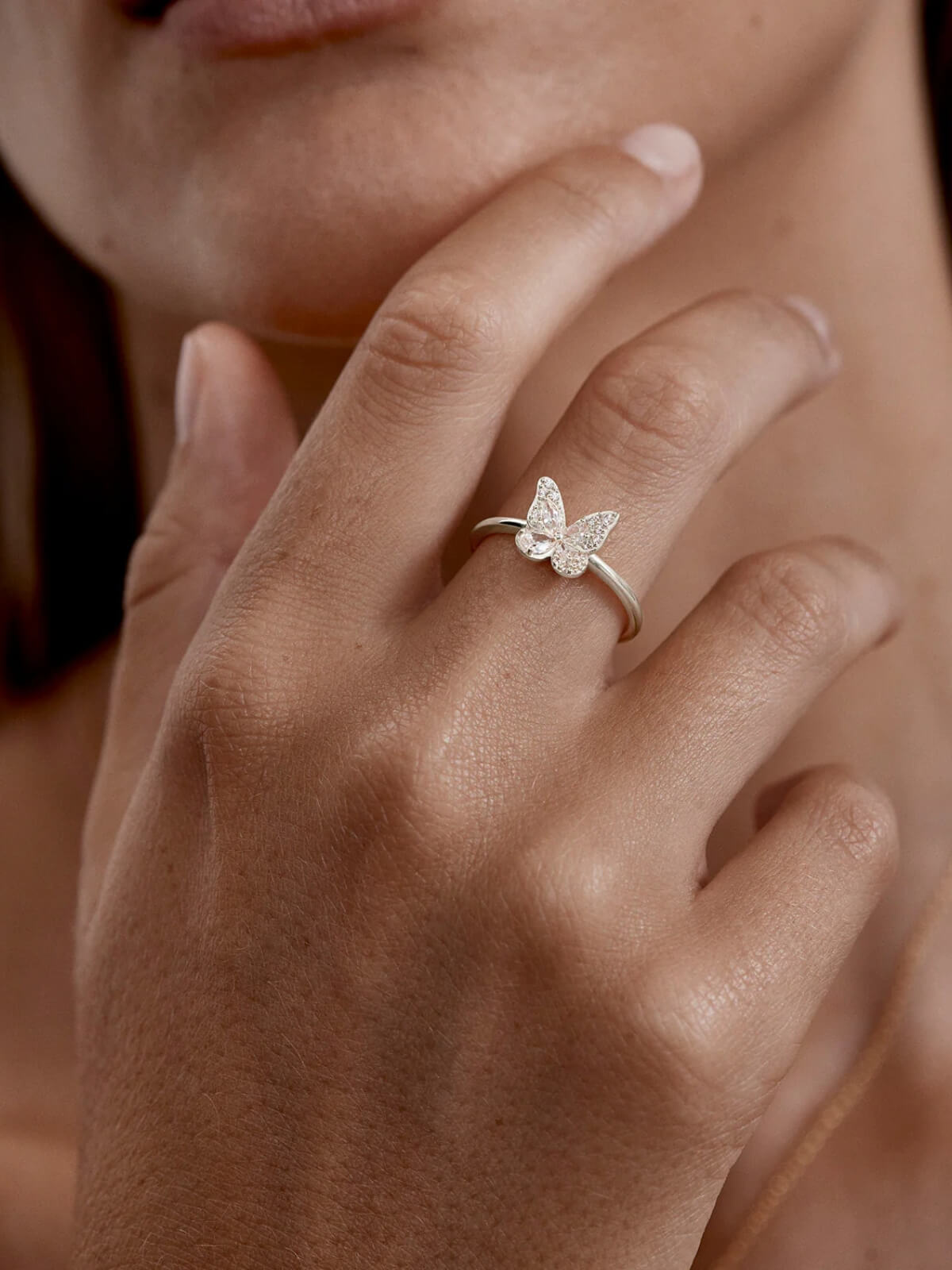 Sterling Silver I Believe, I Become Ring