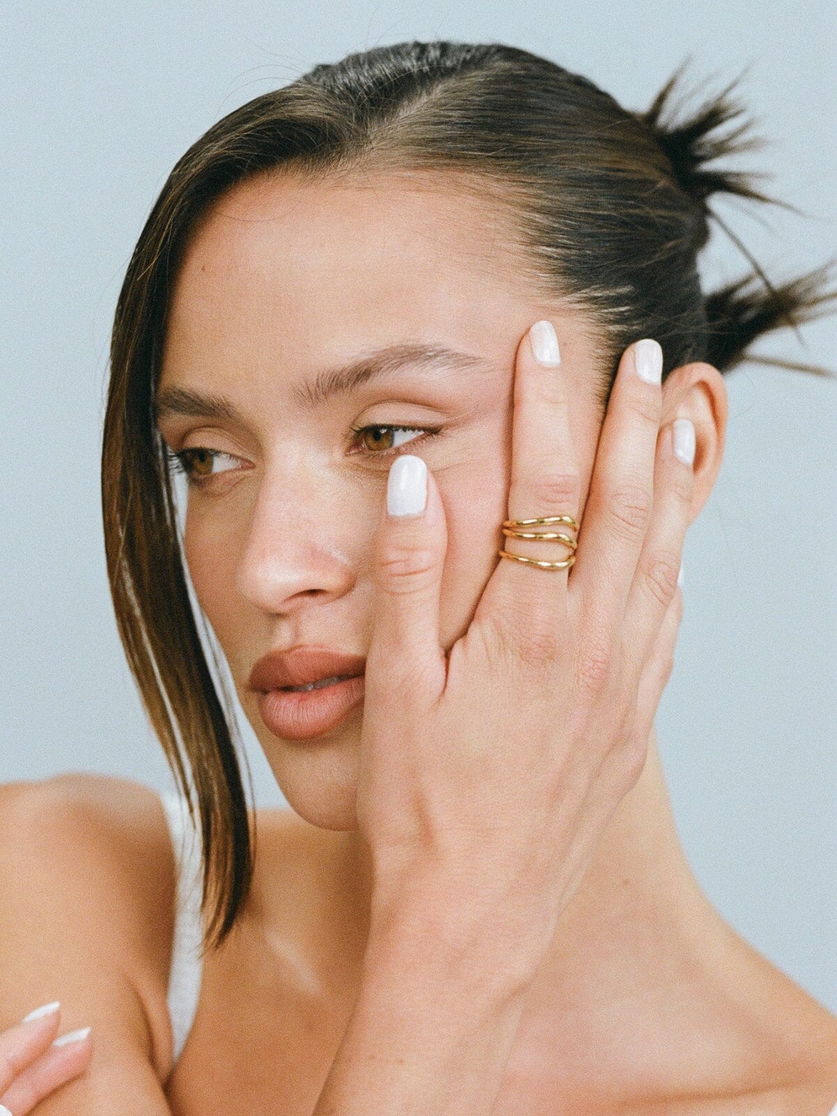 Triple Wave Ring Set Rings Porter