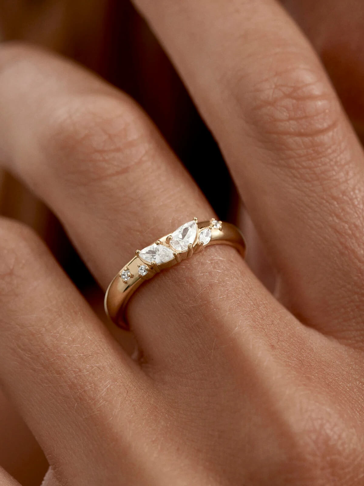 18k Gold Vermeil With Wings I Fly Ring