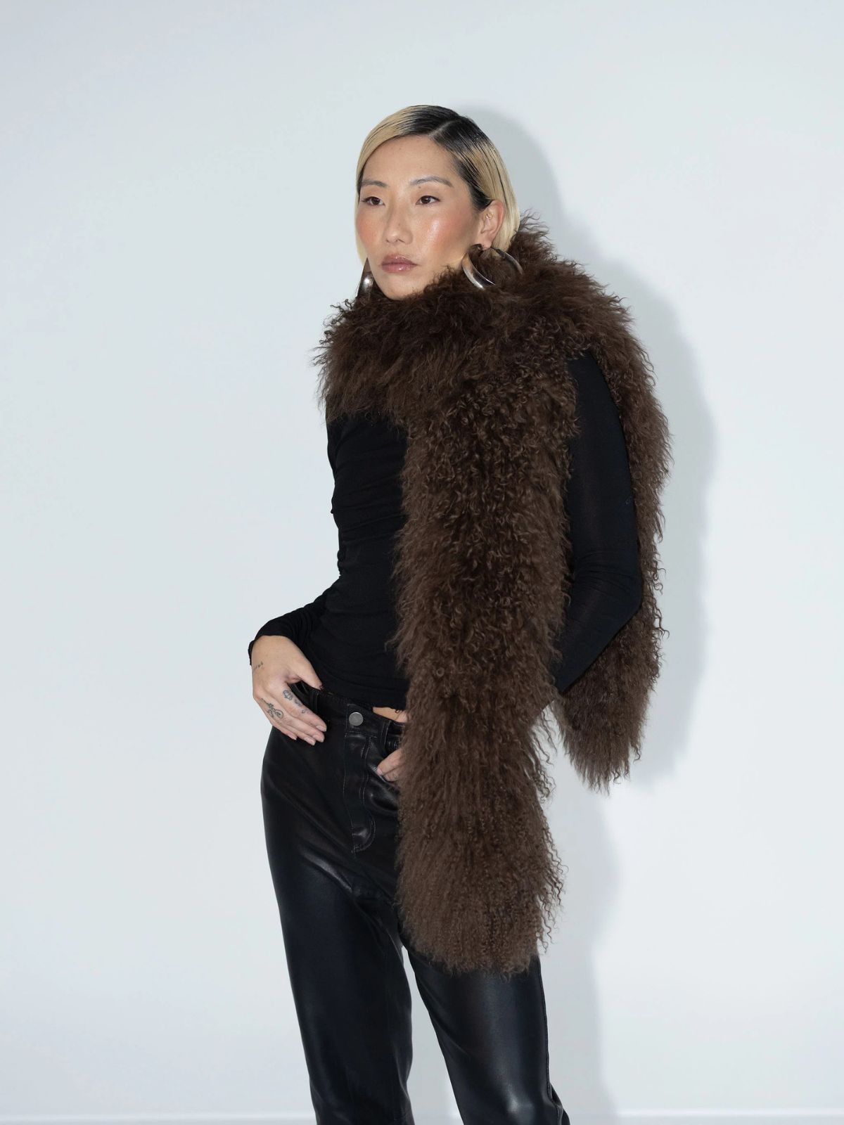 Manhattan Scarf - Cocoa