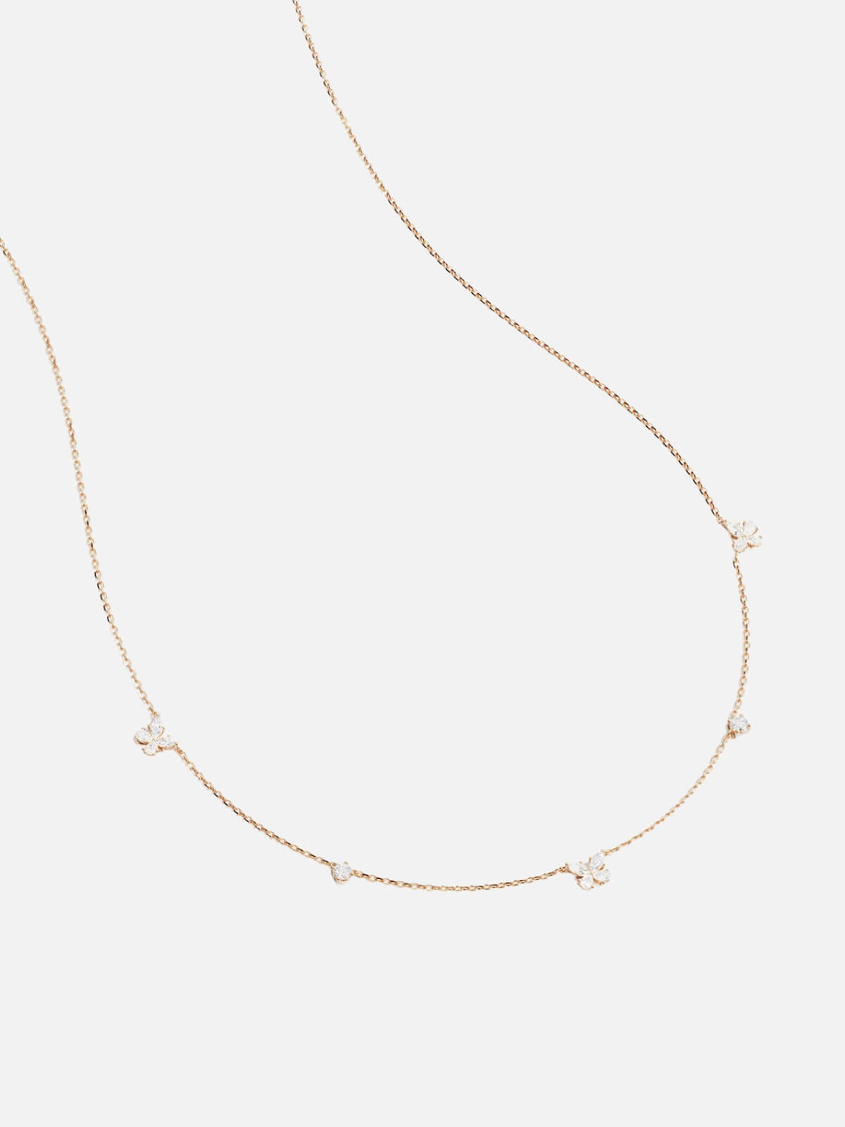 18k Gold Vermeil Dancing in the Wind Choker