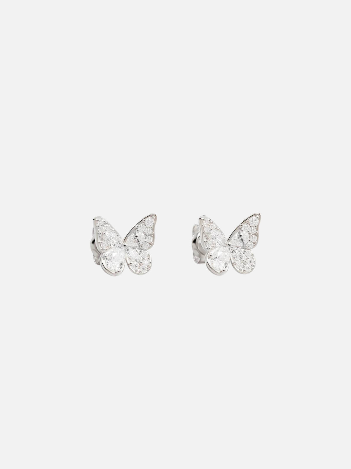 I Believe, I Become Stud Earrings - Sterling Silver