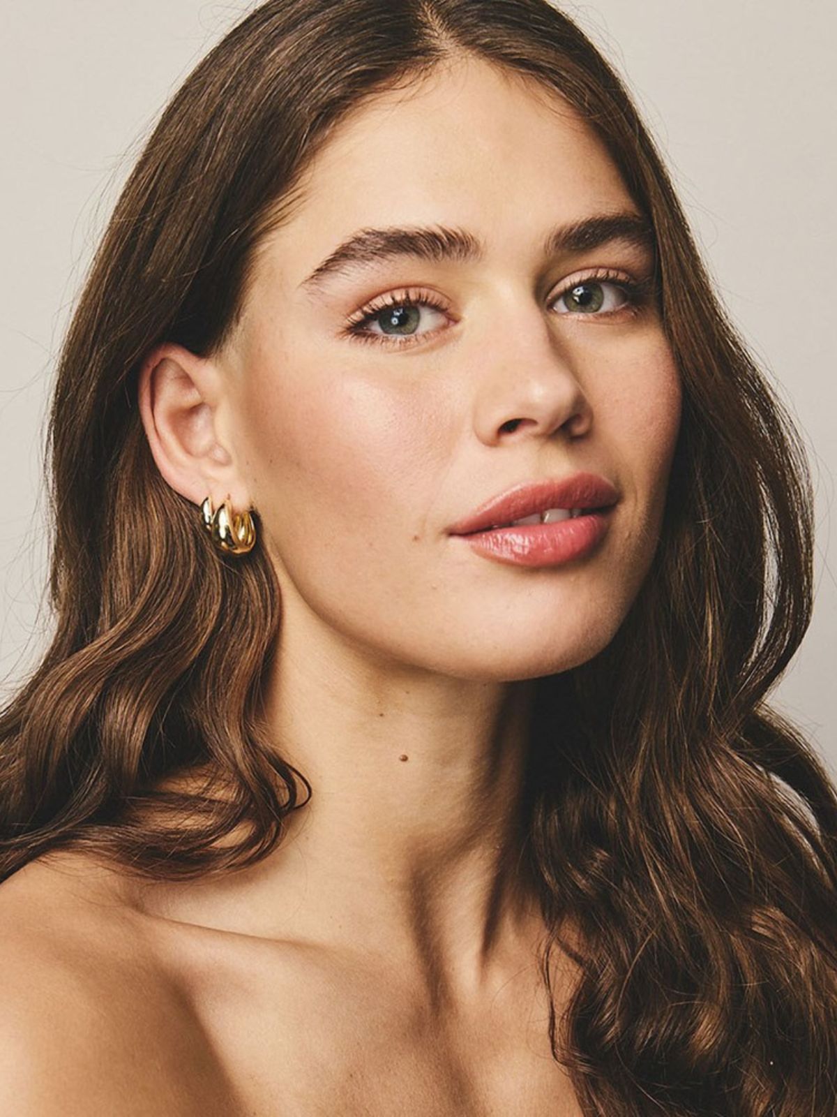 Kimber Hoops - Gold