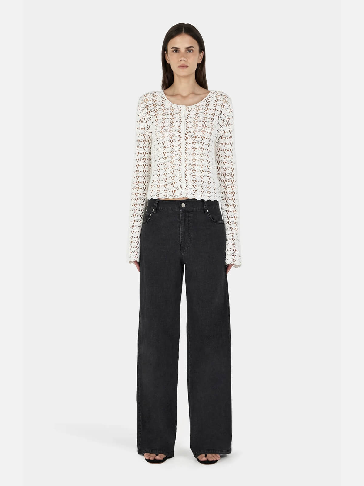 Monfries Chambray Pants - Charcoal Chambray