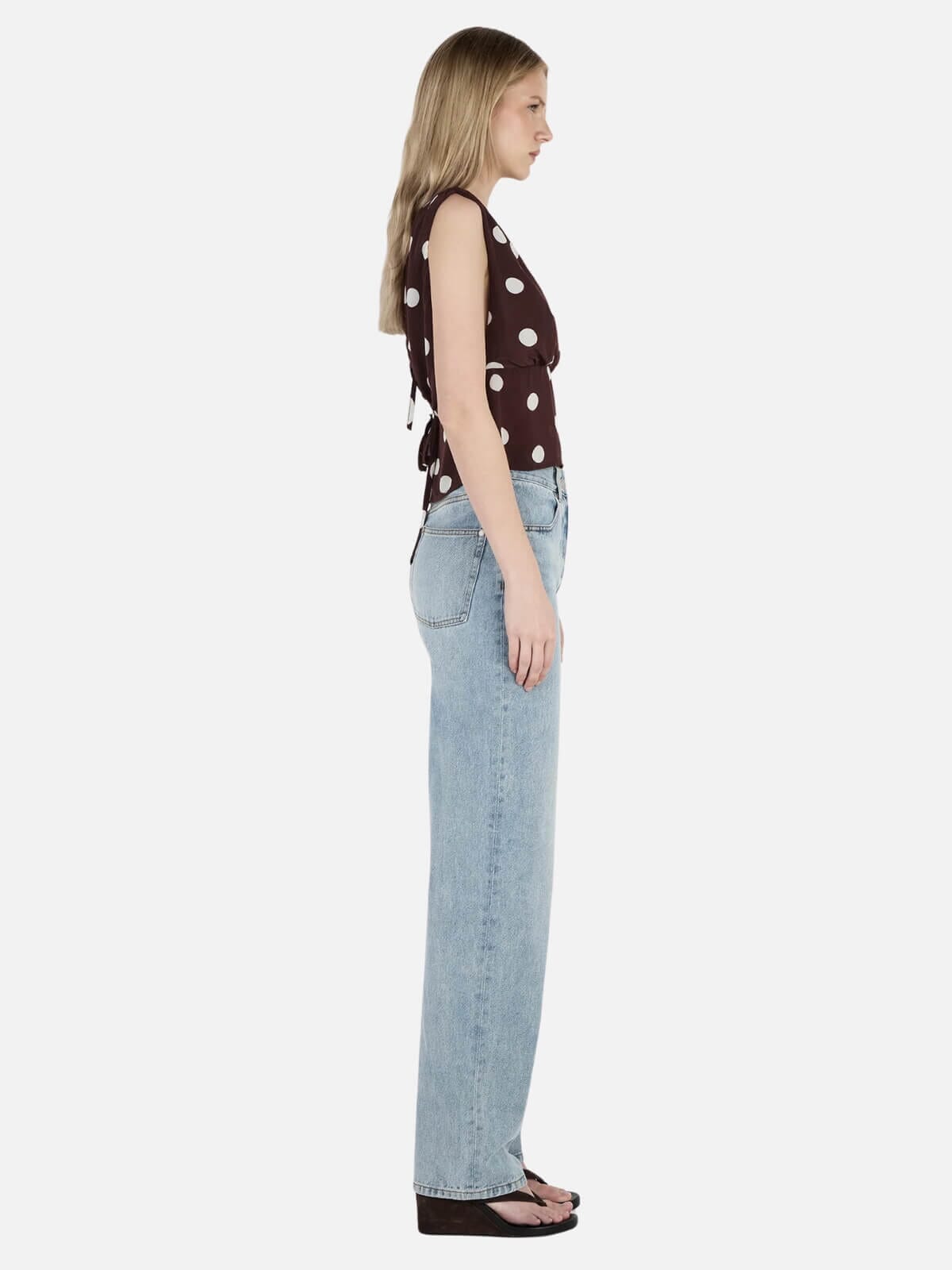 Kamila Top - Pinot Polka Tops Ownley