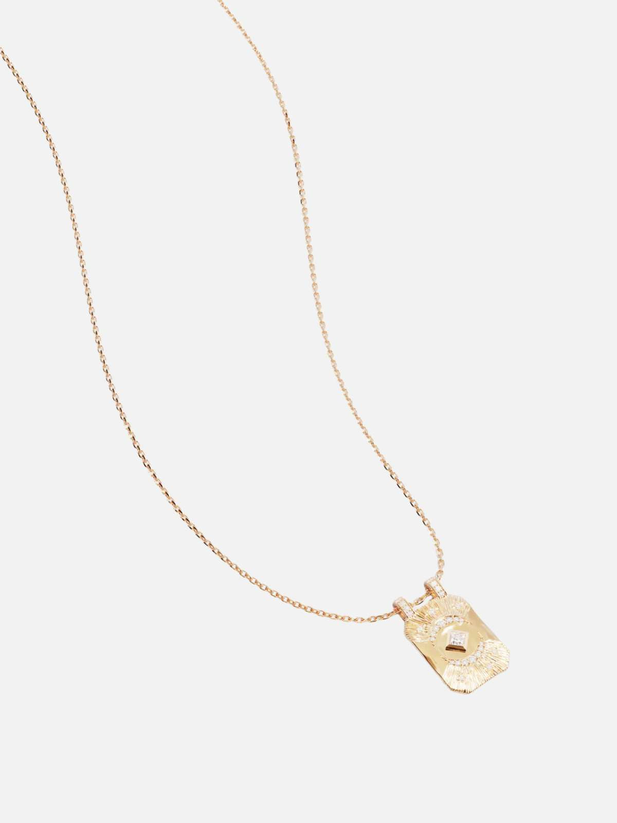 18k Gold Plated My Moon and Stars Necklace
