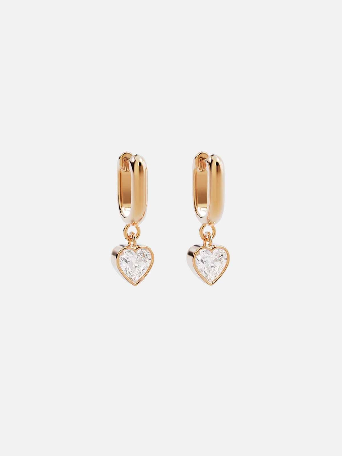 18k Gold Vermeil Love You More Hoops