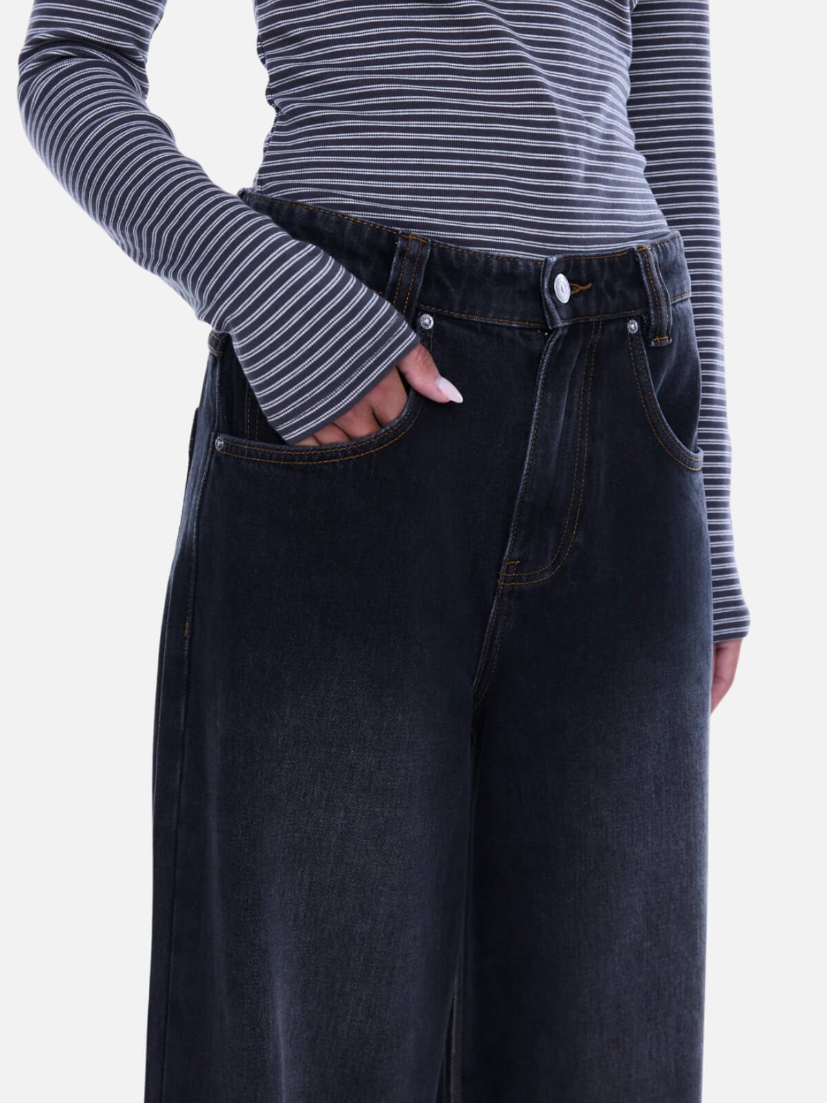 Georgia Denim Jean - Black Wash