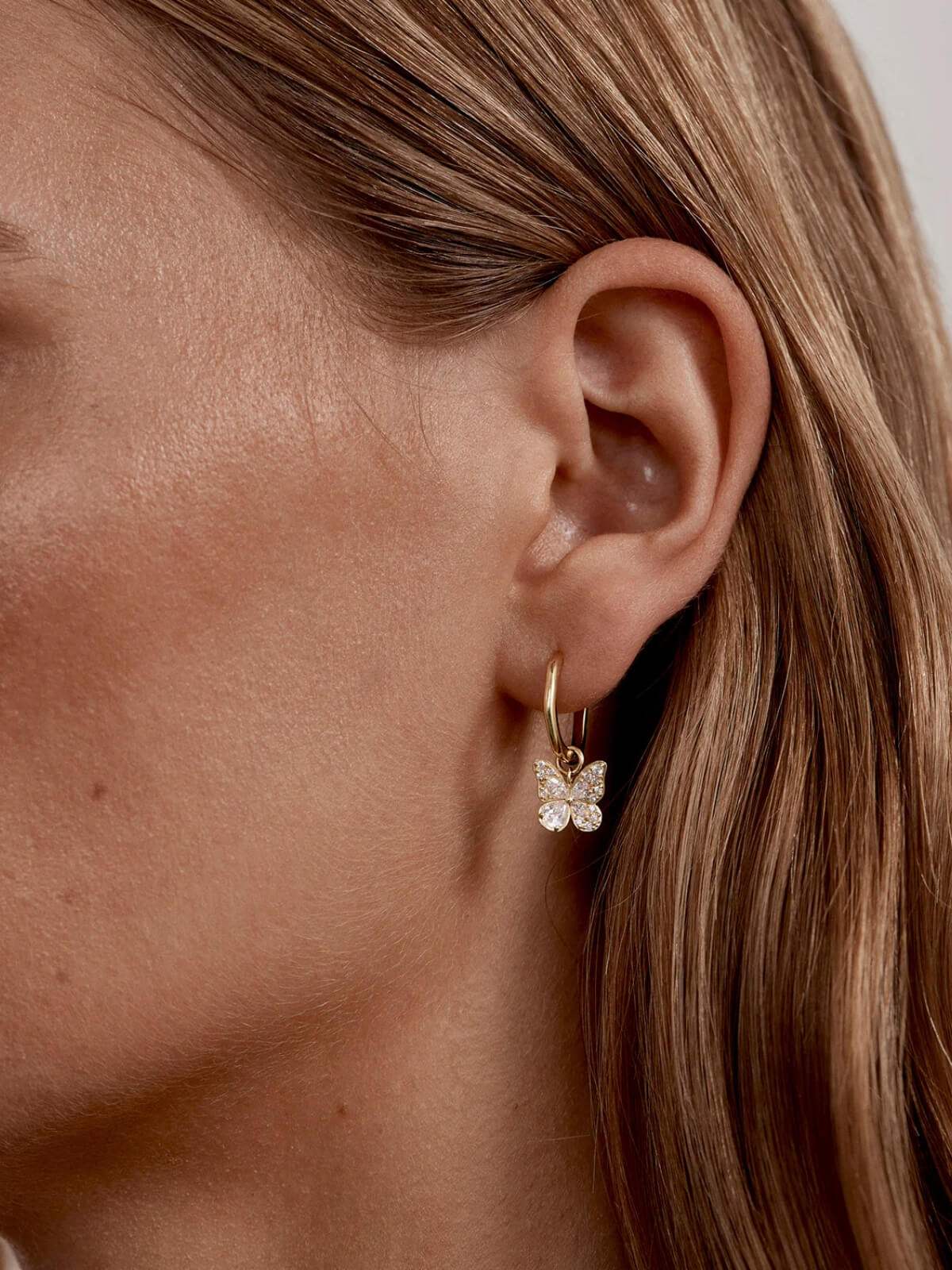 I Believe, I Become Hoops - 18k Gold Vermeil