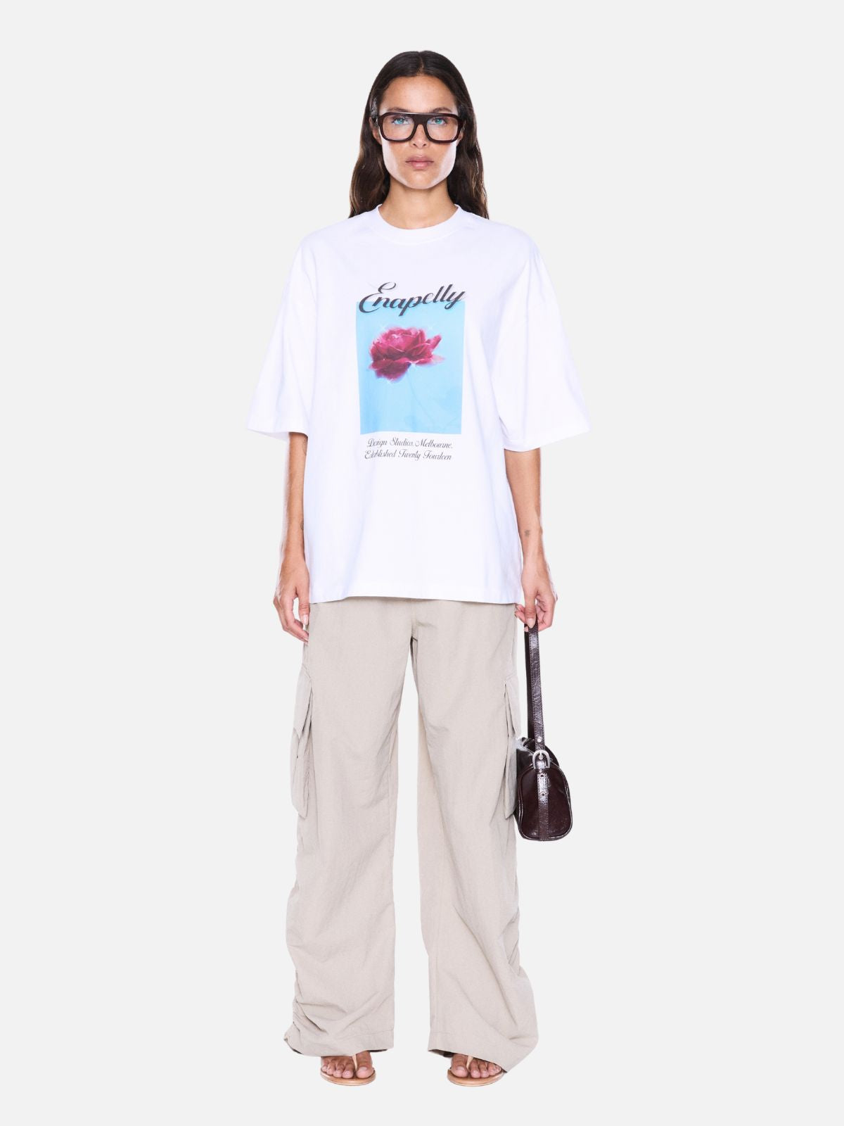 Maeve Relaxed Tee - Rose Garden