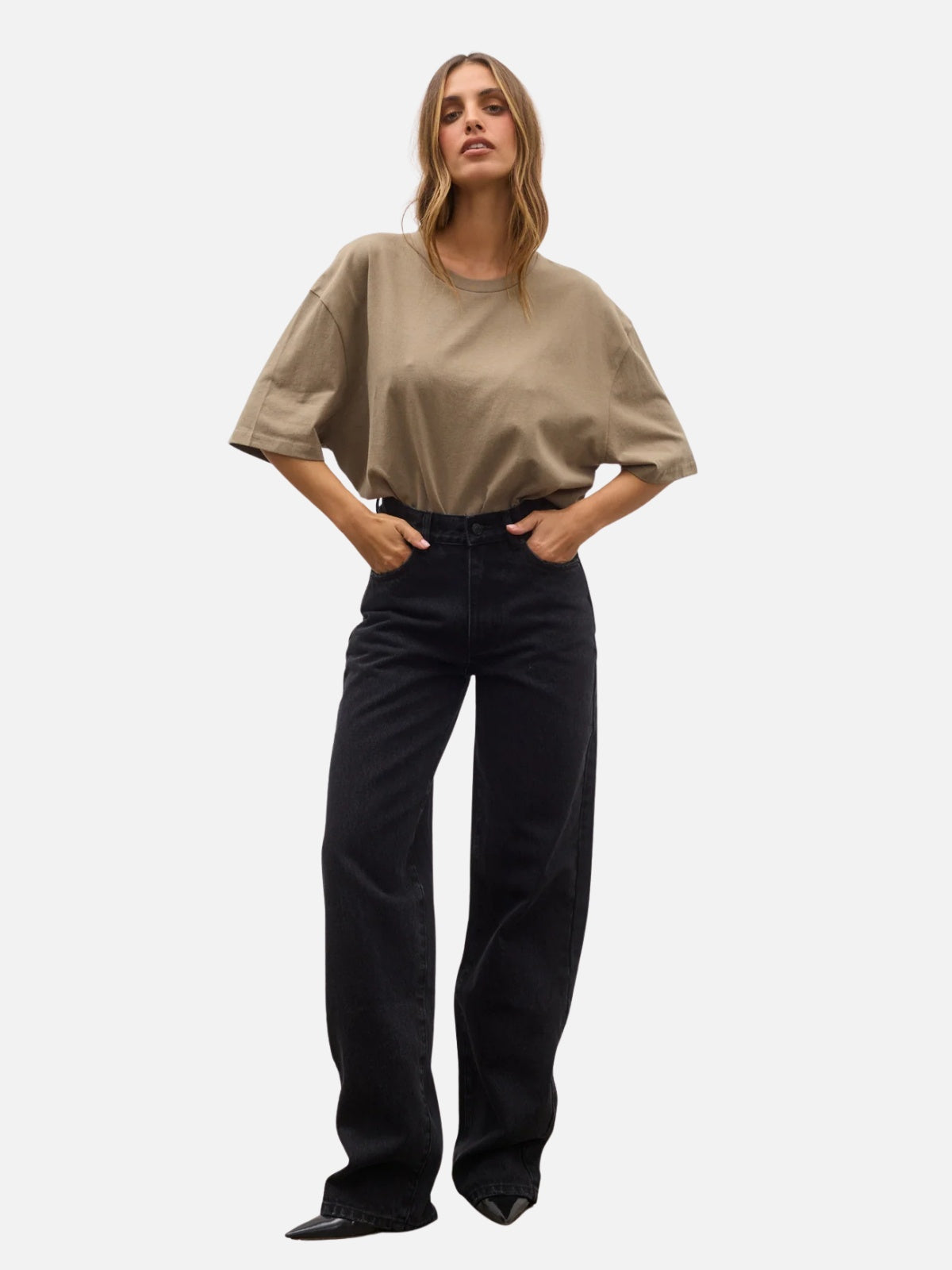 Jonas Boyfriend Tee - Military