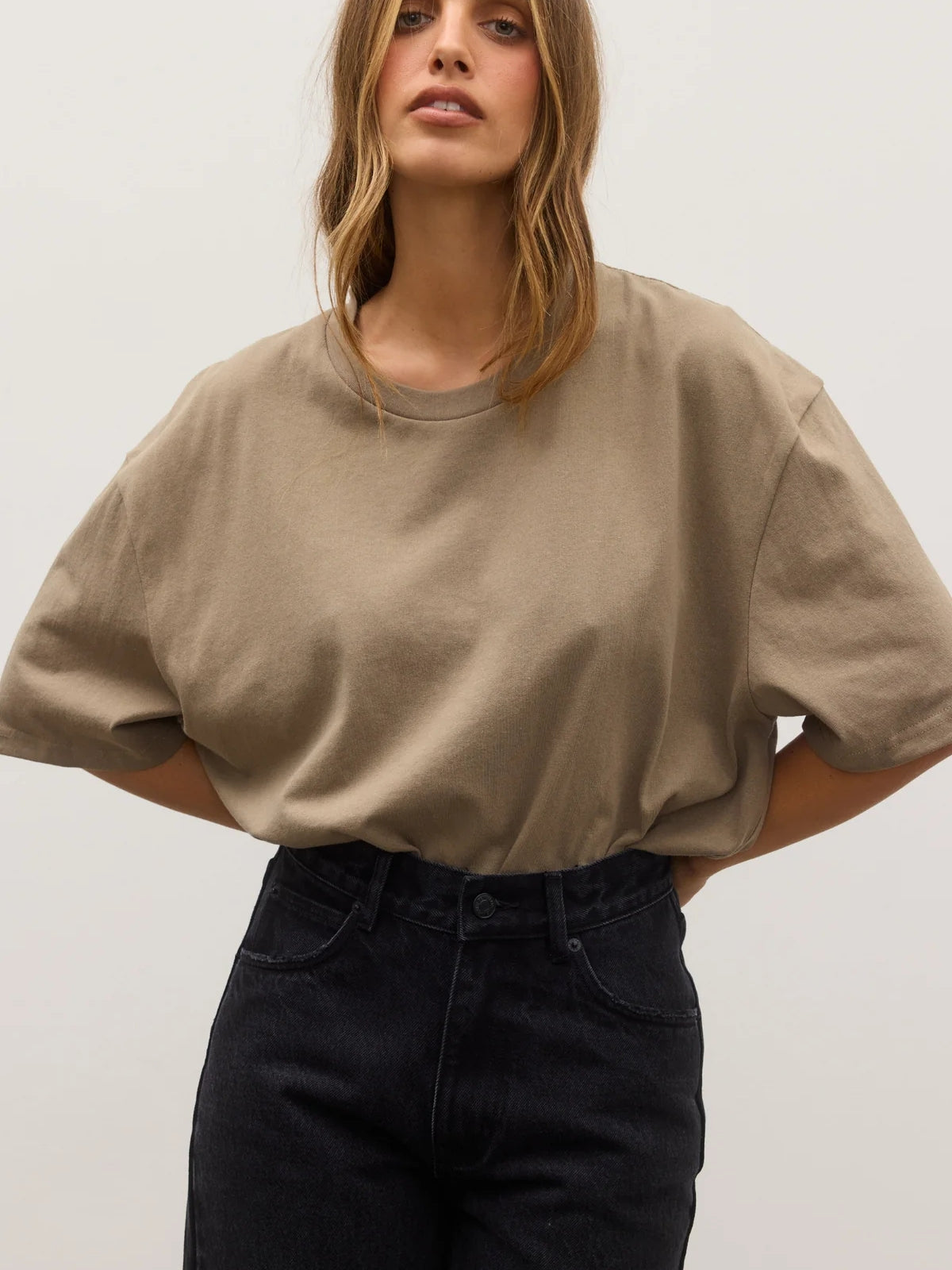 Jonas Boyfriend Tee - Military