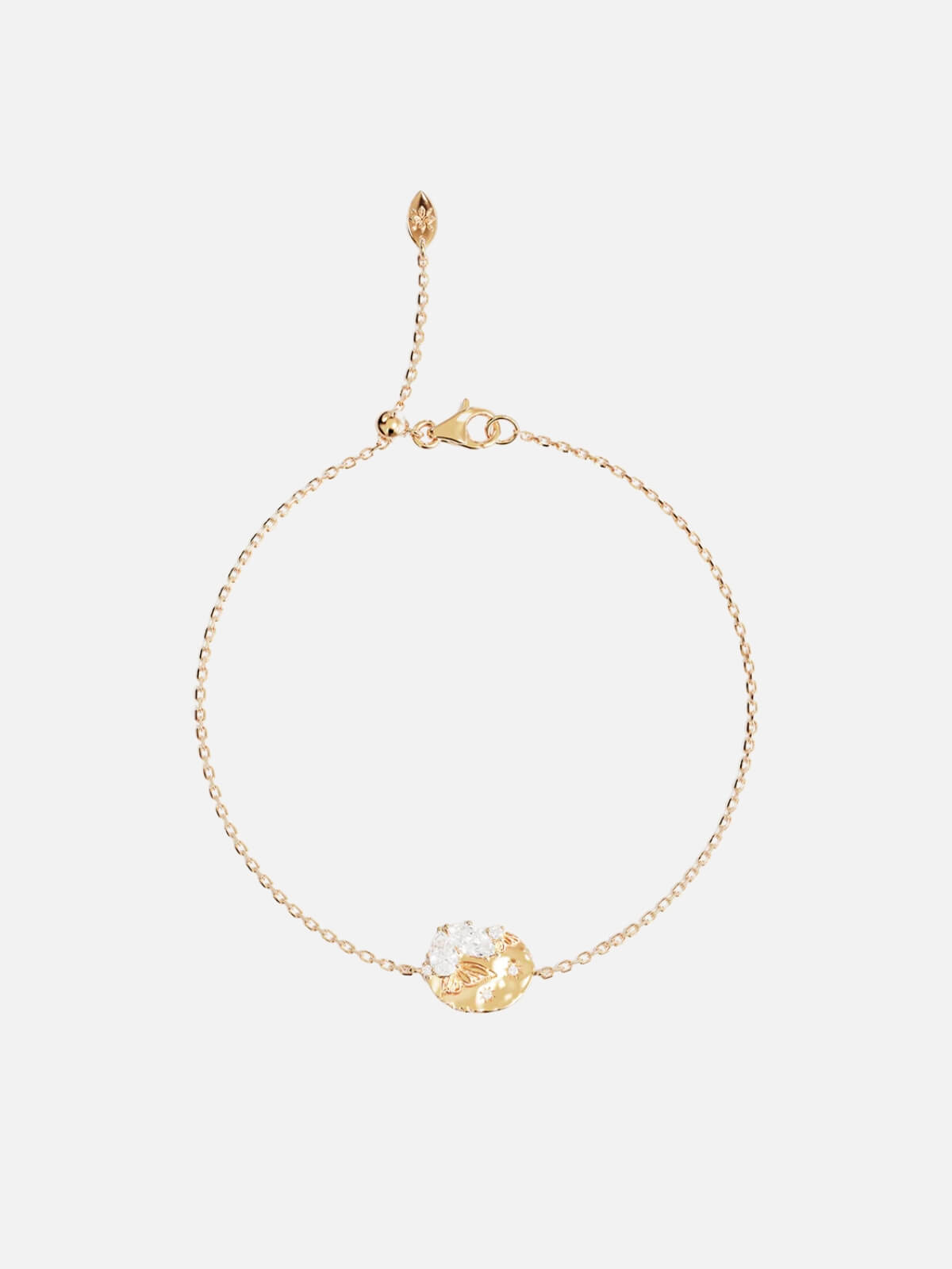 With Wings I Fly Bracelet - 18k Gold Vermeil