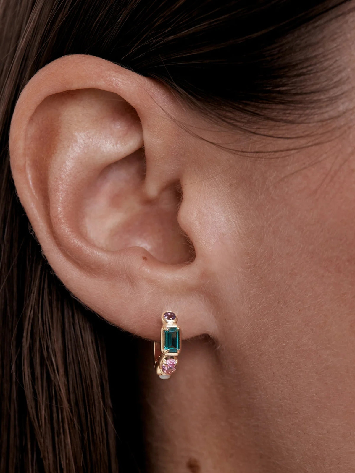 You Are Infinite Hoops - 18k Gold