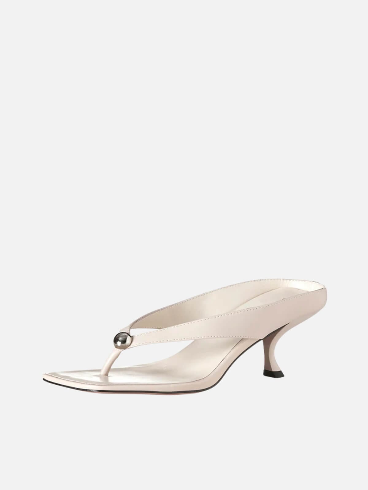 Aria - Bone Oily Leather Shoes Alias Mae