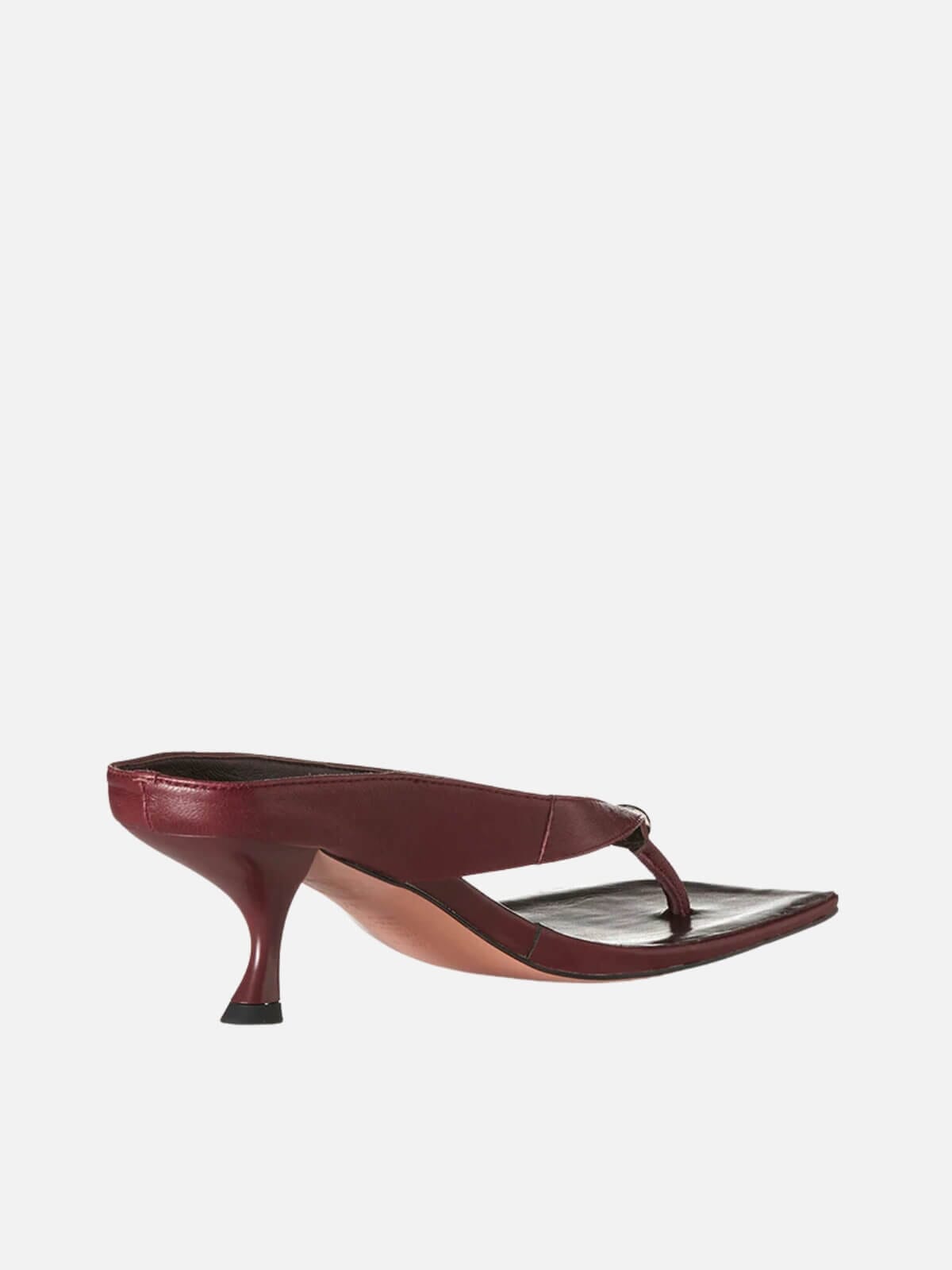 Aria - Burgundy Oily Leather Shoes Alias Mae