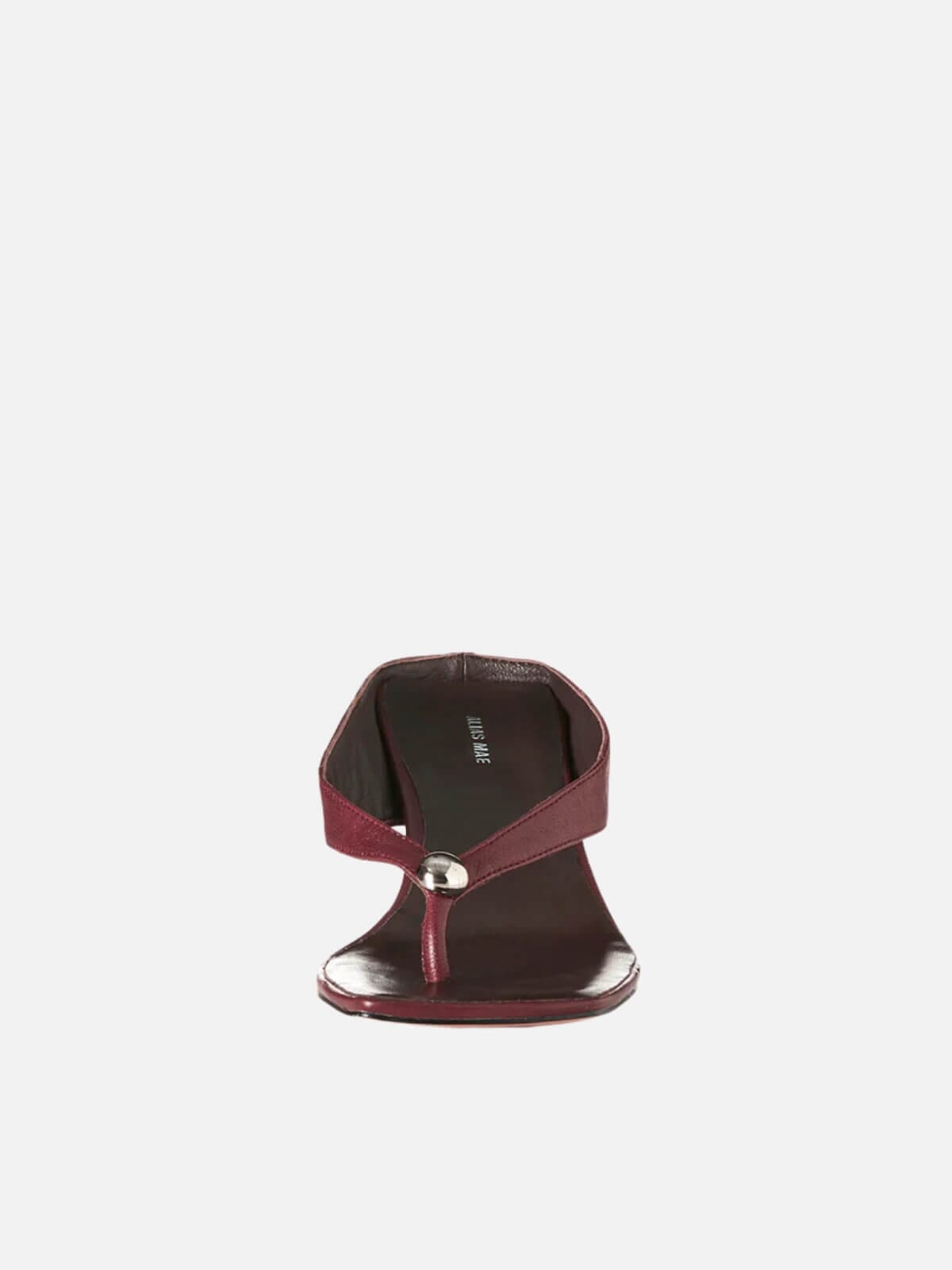 Aria - Burgundy Oily Leather Shoes Alias Mae