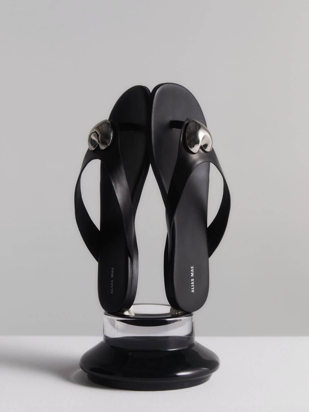 Heidi - Black Leather Shoes Alias Mae