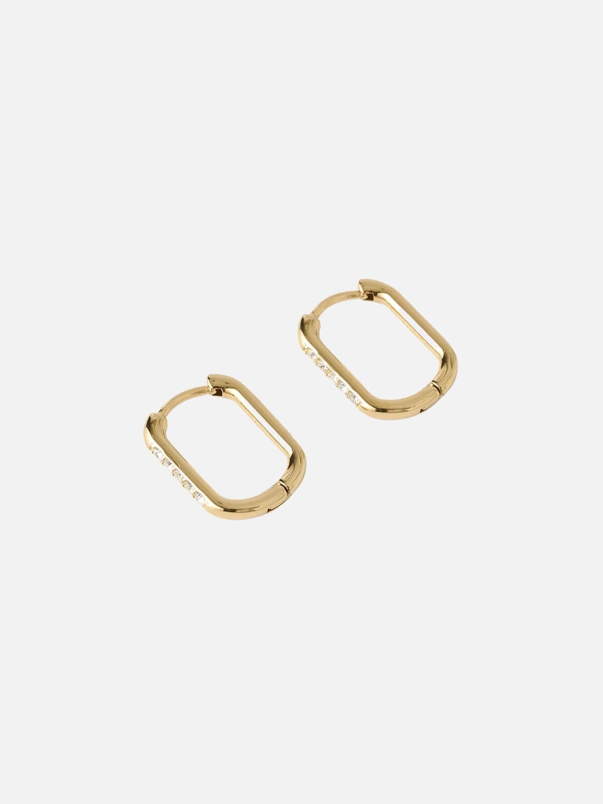 Arms Of Eve | Diana Huggie Earrings - Gold | Perlu