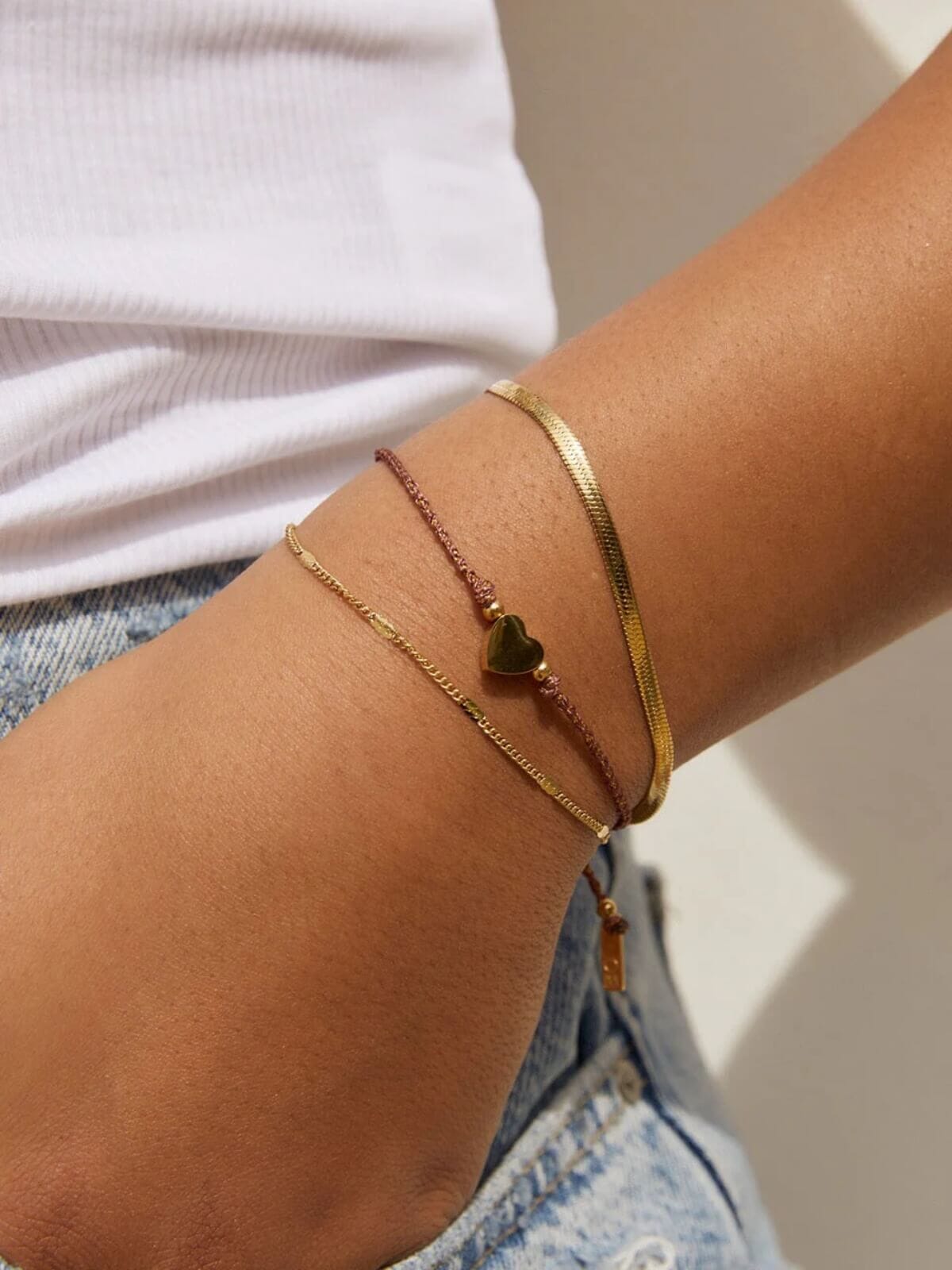 Love Me Bracelet - Plum Bracelets Arms Of Eve