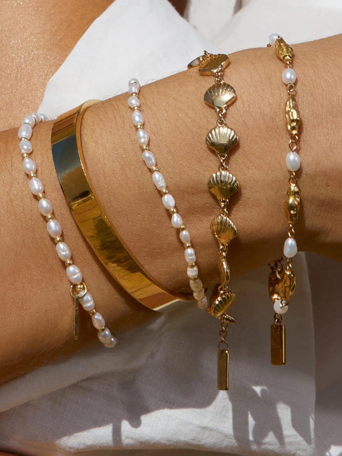 Mariella Bracelet - Gold Bracelets Arms Of Eve