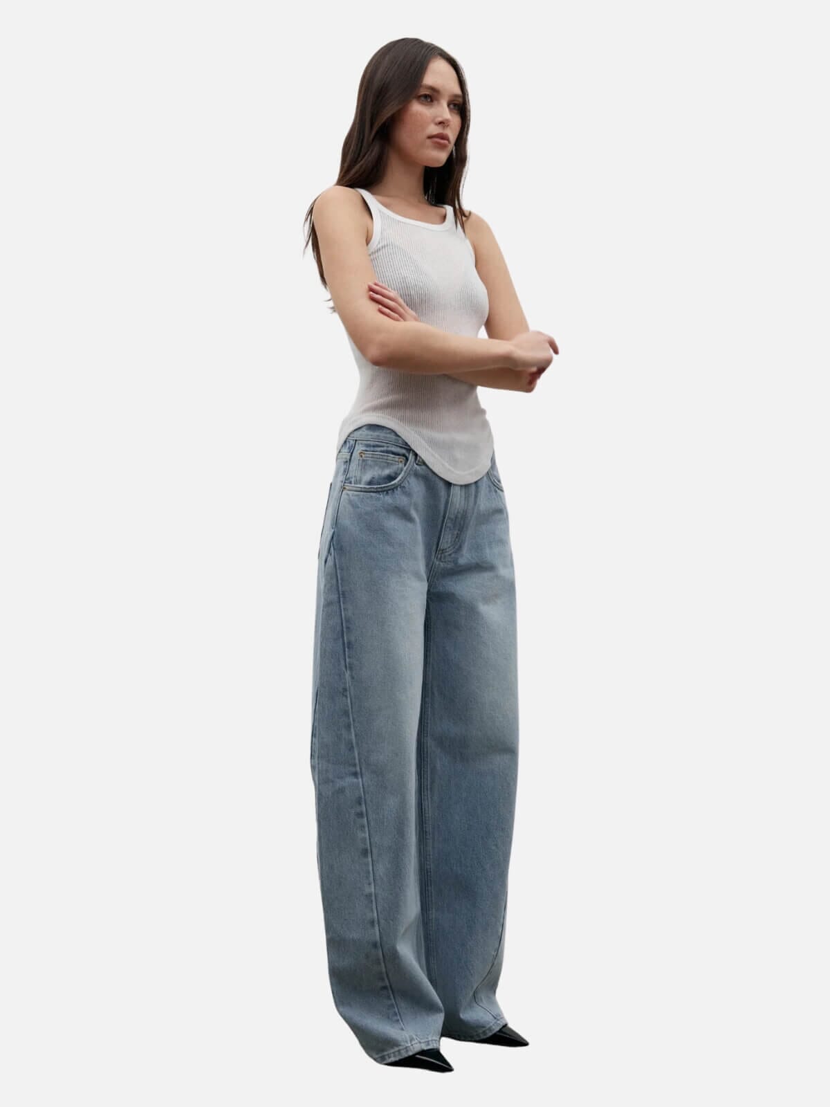 Brooklyn Barrel Leg Jean - Oakland Blue Jeans BAYSE