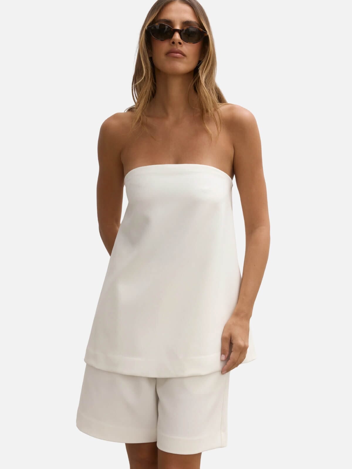 Elodie Top - Ivory Tops BAYSE