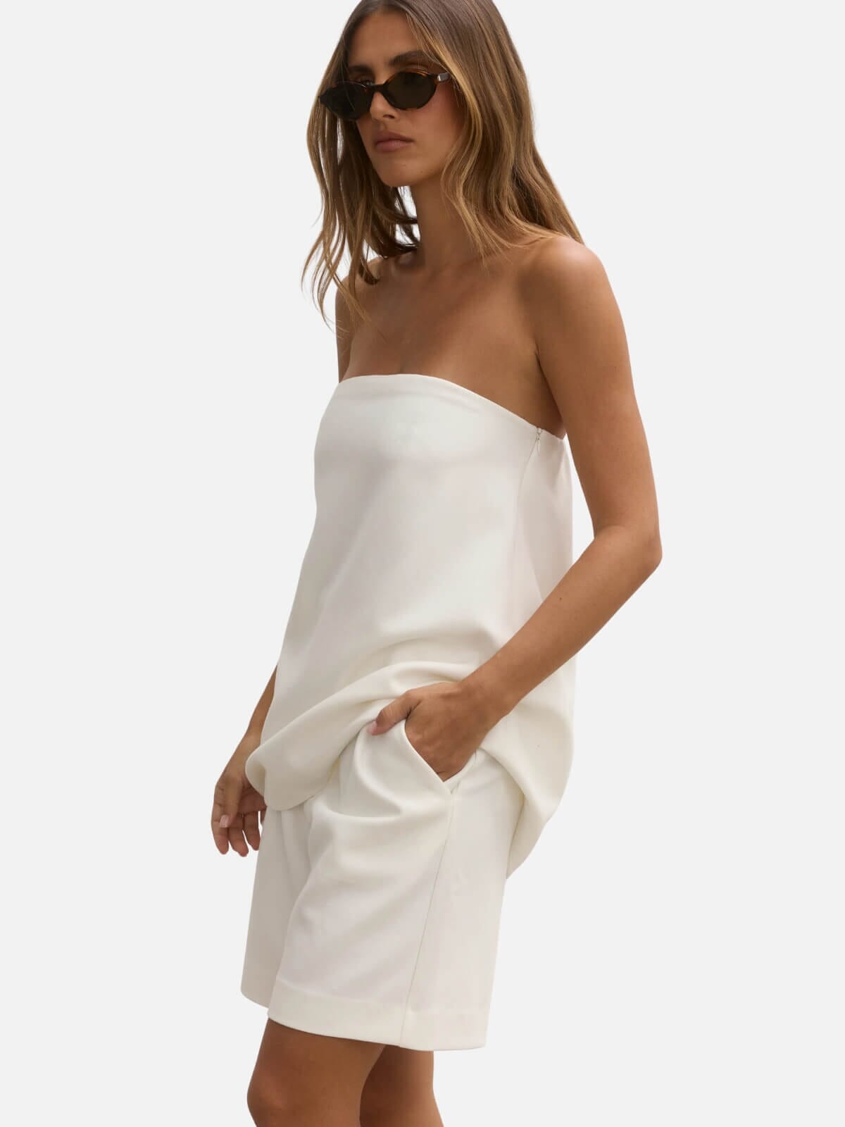 Elodie Top - Ivory Tops BAYSE