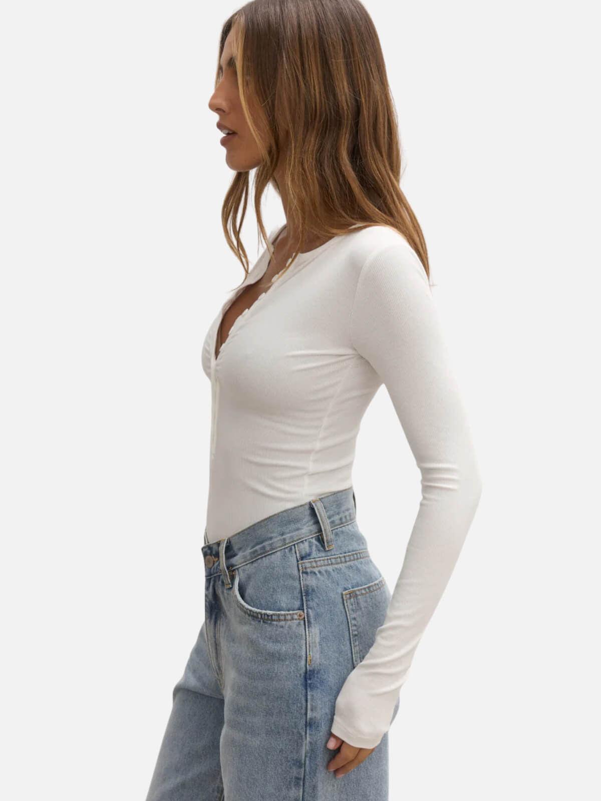 Lara Bodysuit - White