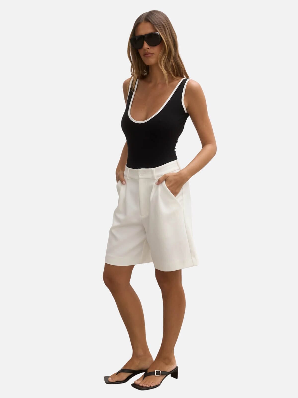 Nico Short - Ivory Jeans BAYSE