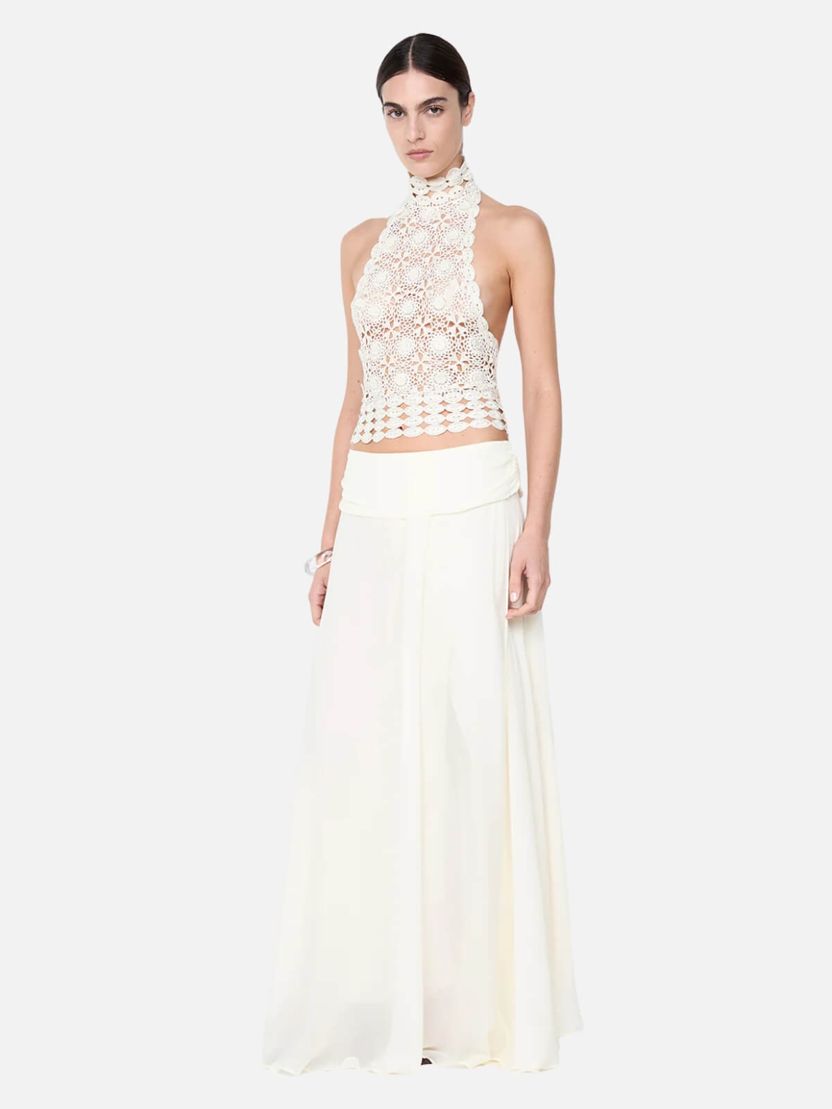 Ania Halter Top - Ivory