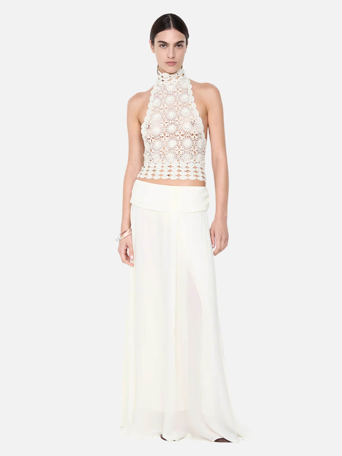 Ania Halter Top - Ivory