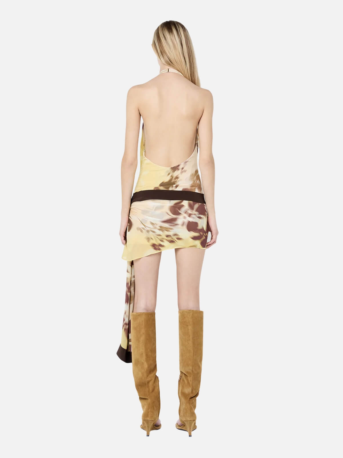 Blaise Halter Mini Dress - Palmera Floral