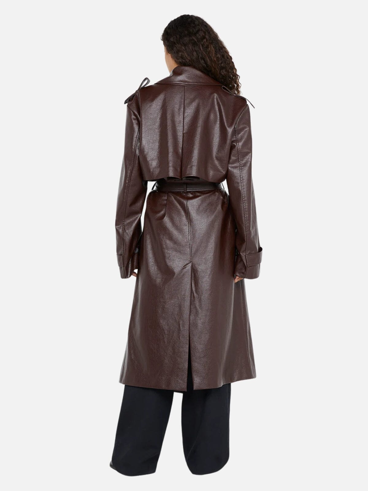 Scylla Trench Coat - Burgundy Coats & Jackets Bec + Bridge