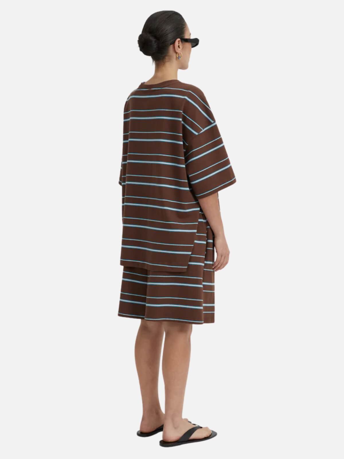 BLANCA | Aerin Tee - Brown | Perlu