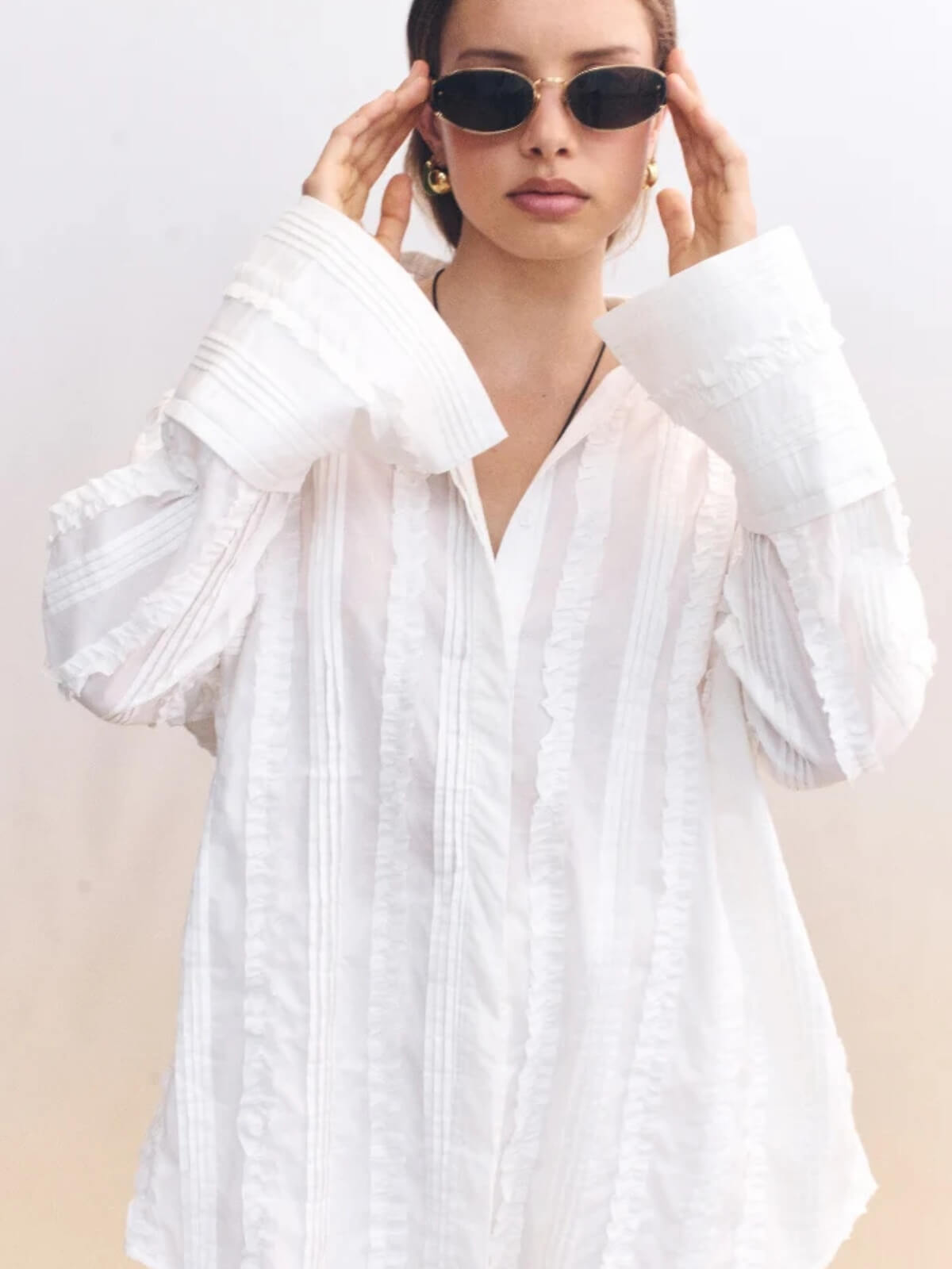 Cadence Shirt - White
