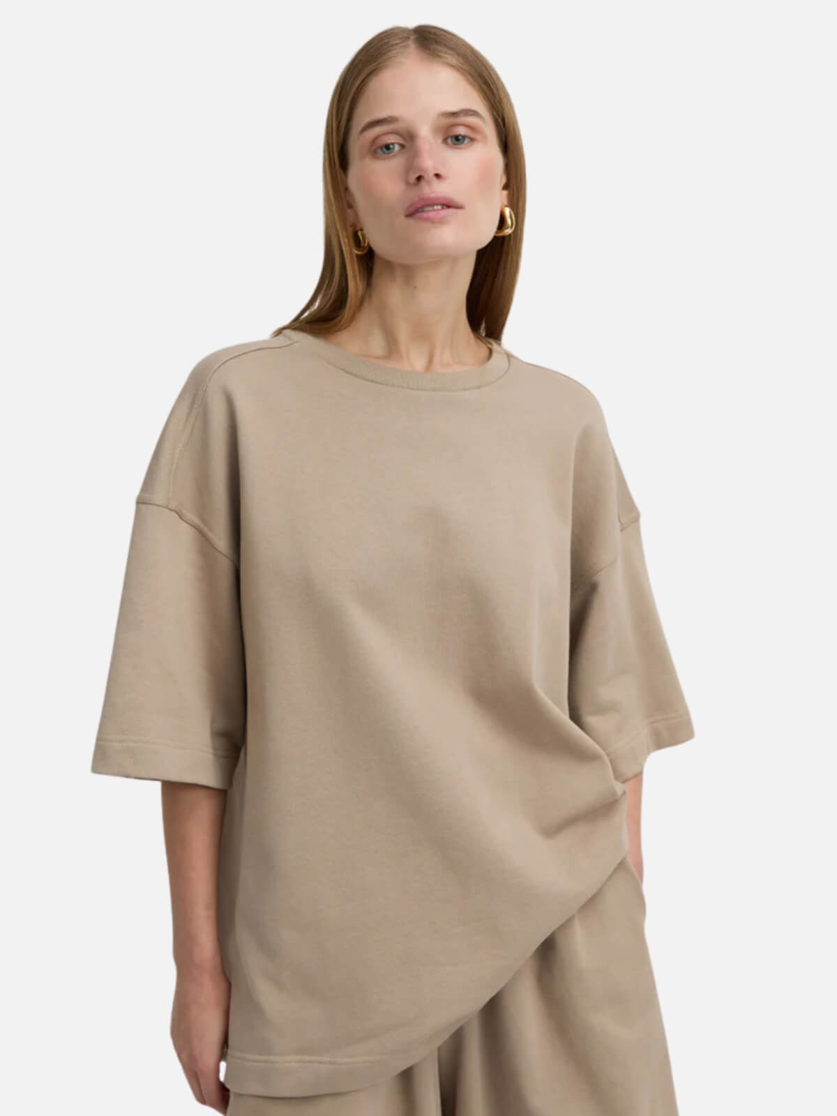BLANCA | Hendrix Shorts - Taupe | Perlu
