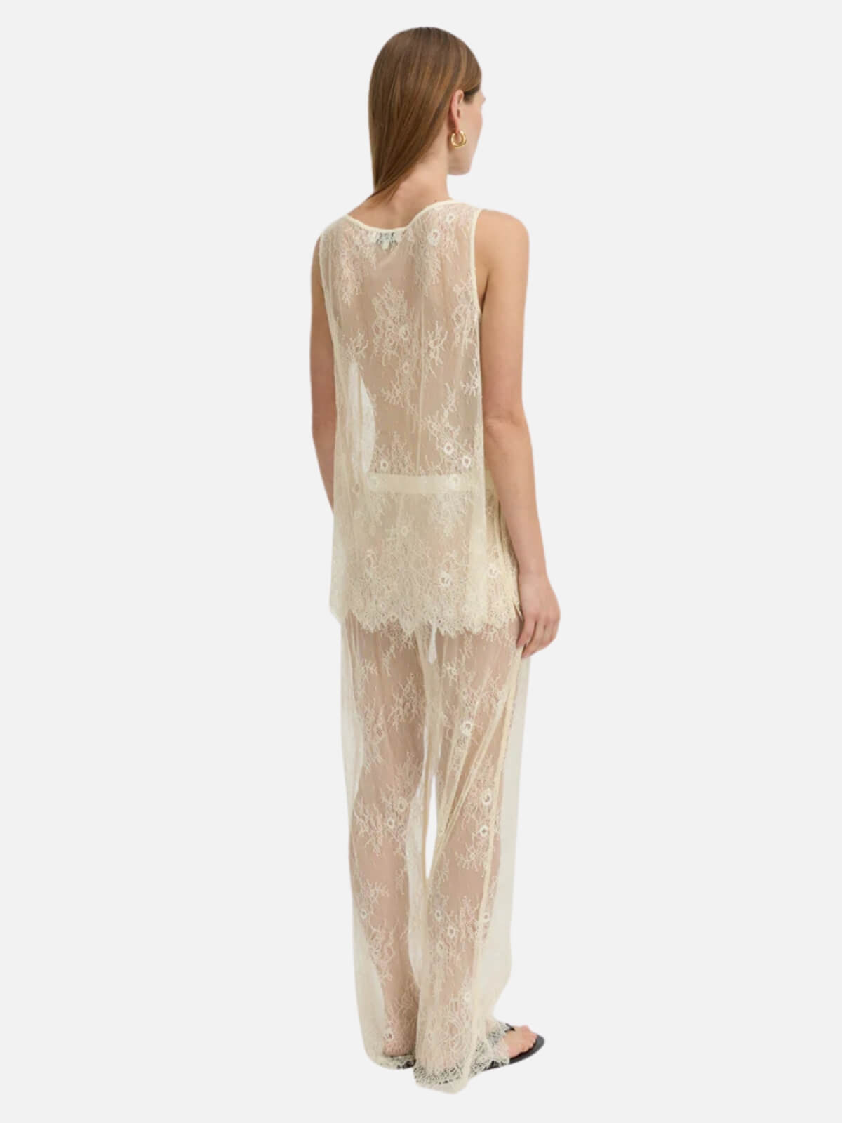 BLANCA | Riven Tank - Cream | Perlu