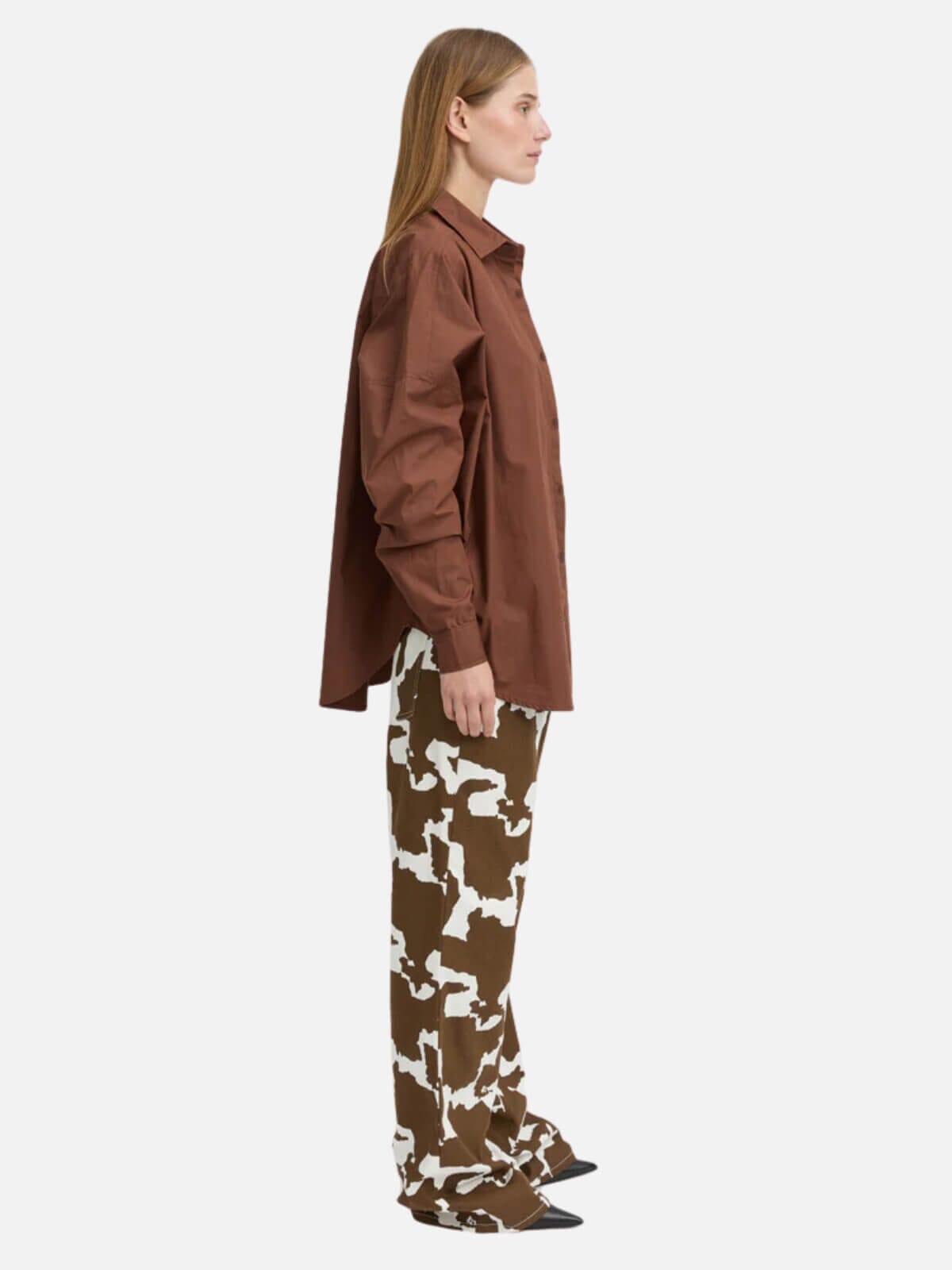Yvaine Shirt - Brown Shirts BLANCA