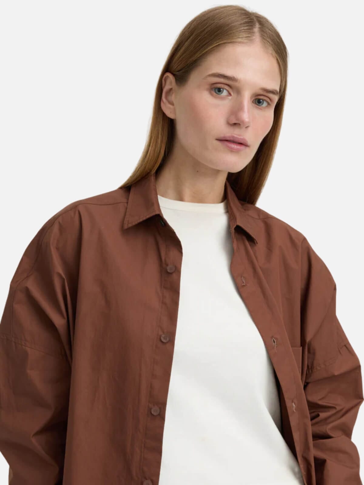 Yvaine Shirt - Brown Shirts BLANCA