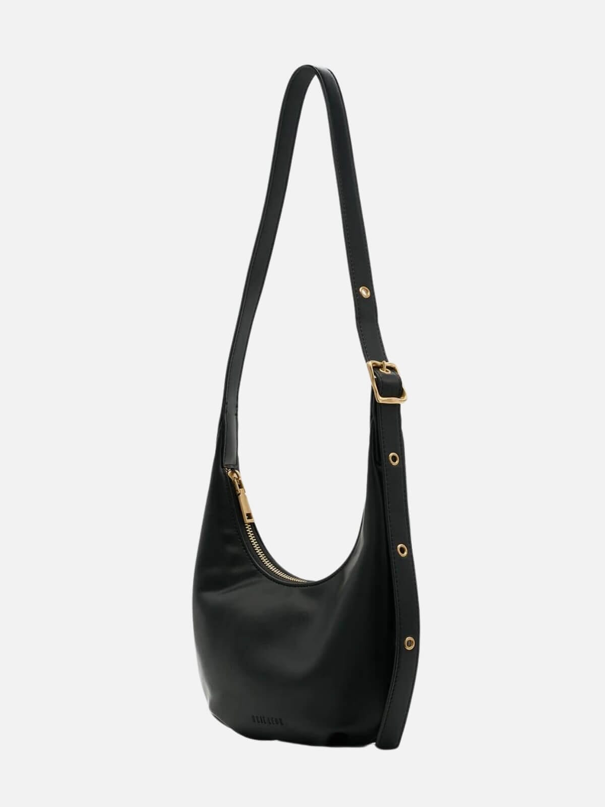 Brie Leon | Everyday Croissant Bag Mini - Black | Perlu