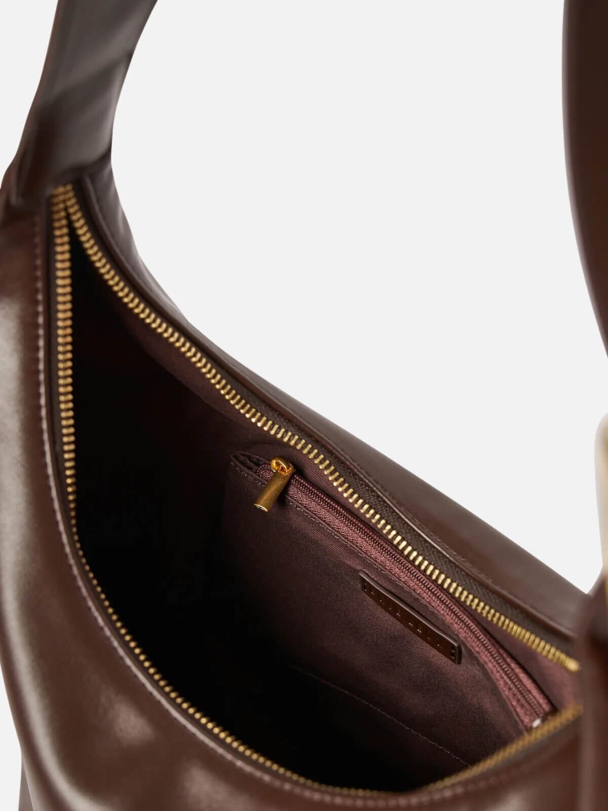 Large Everyday Croissant Bag - Chocolate Bags & Purses Brie Leon