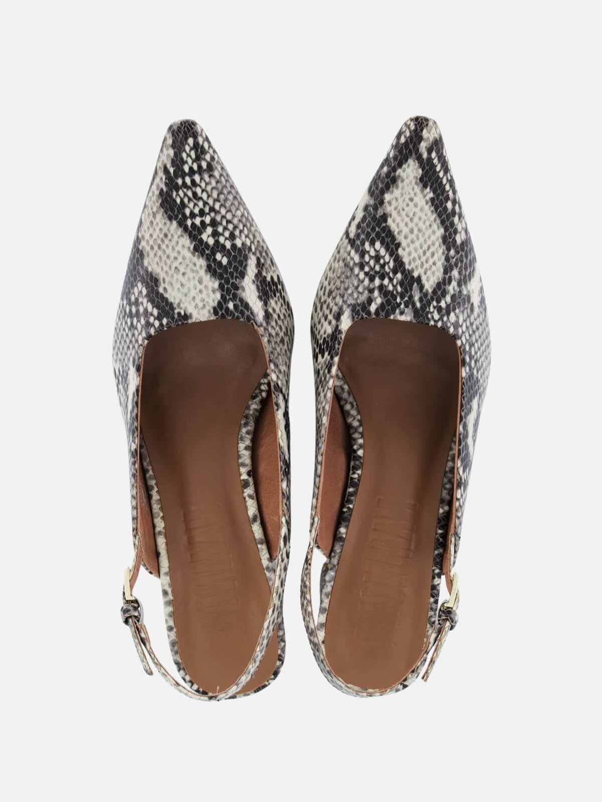 Ruby - Natural Snake Shoes Bronwyn